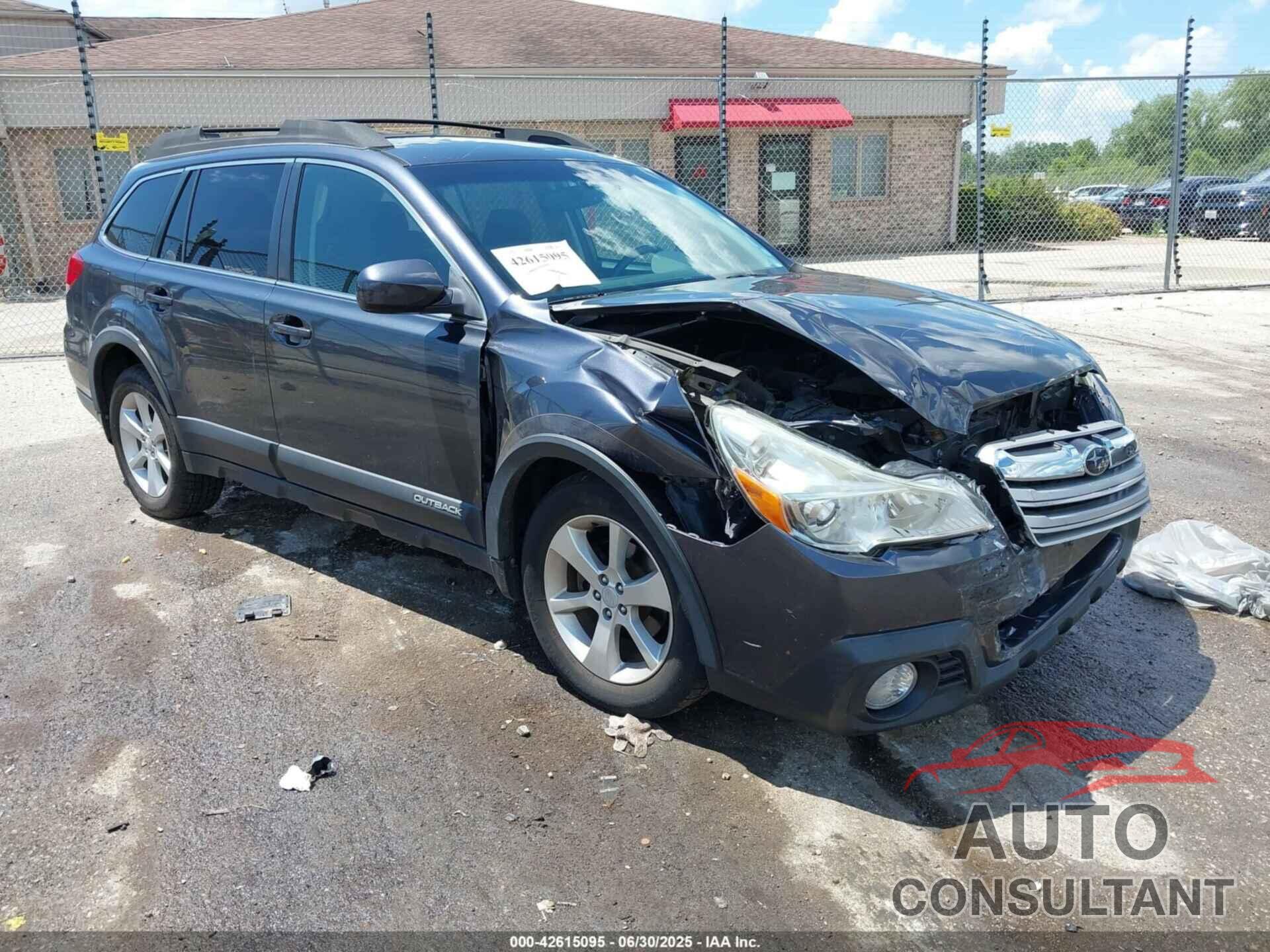 SUBARU OUTBACK 2013 - 4S4BRCGCXD3302945