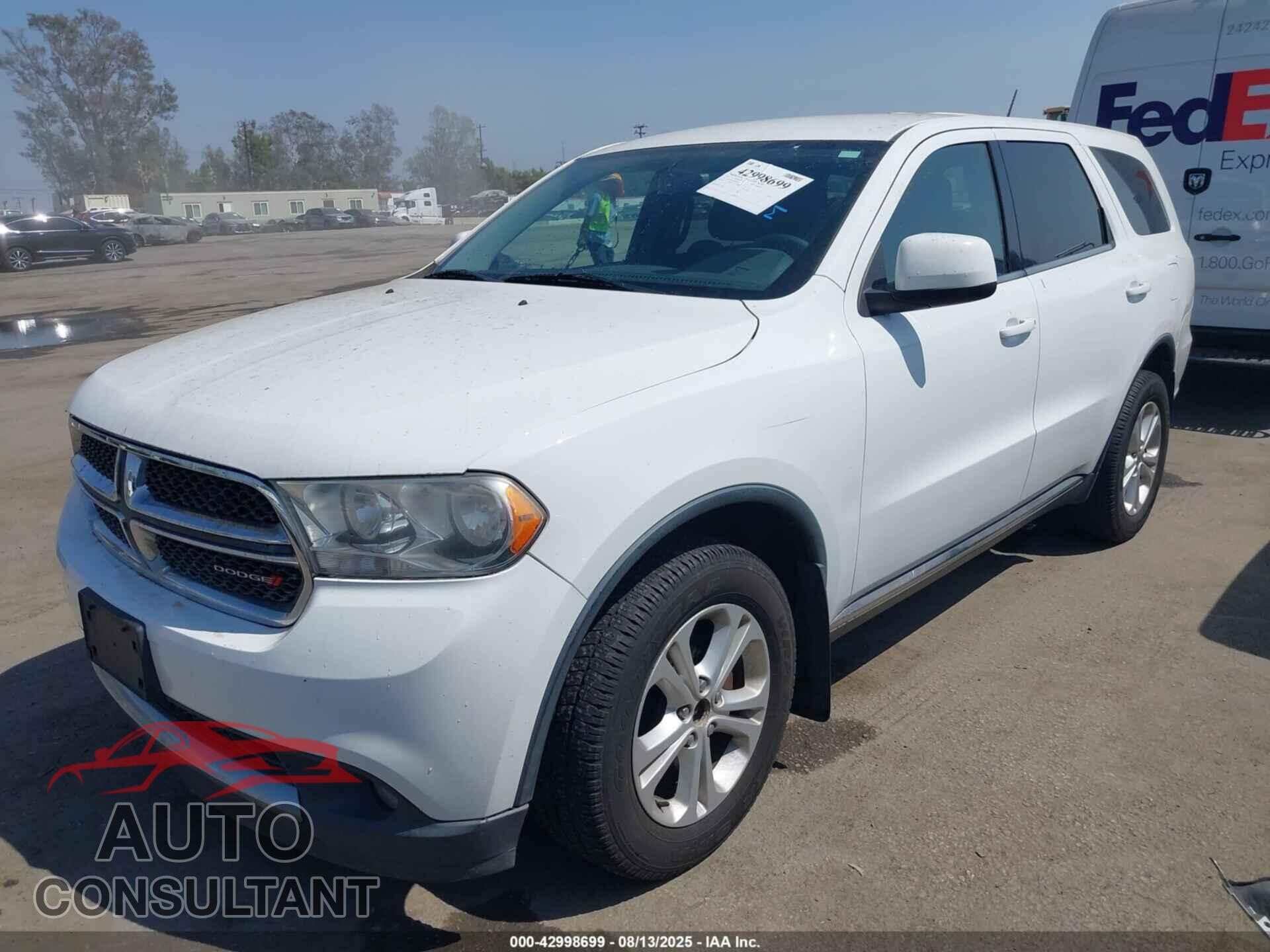 DODGE DURANGO 2013 - 1C4RDJAG6DC683825