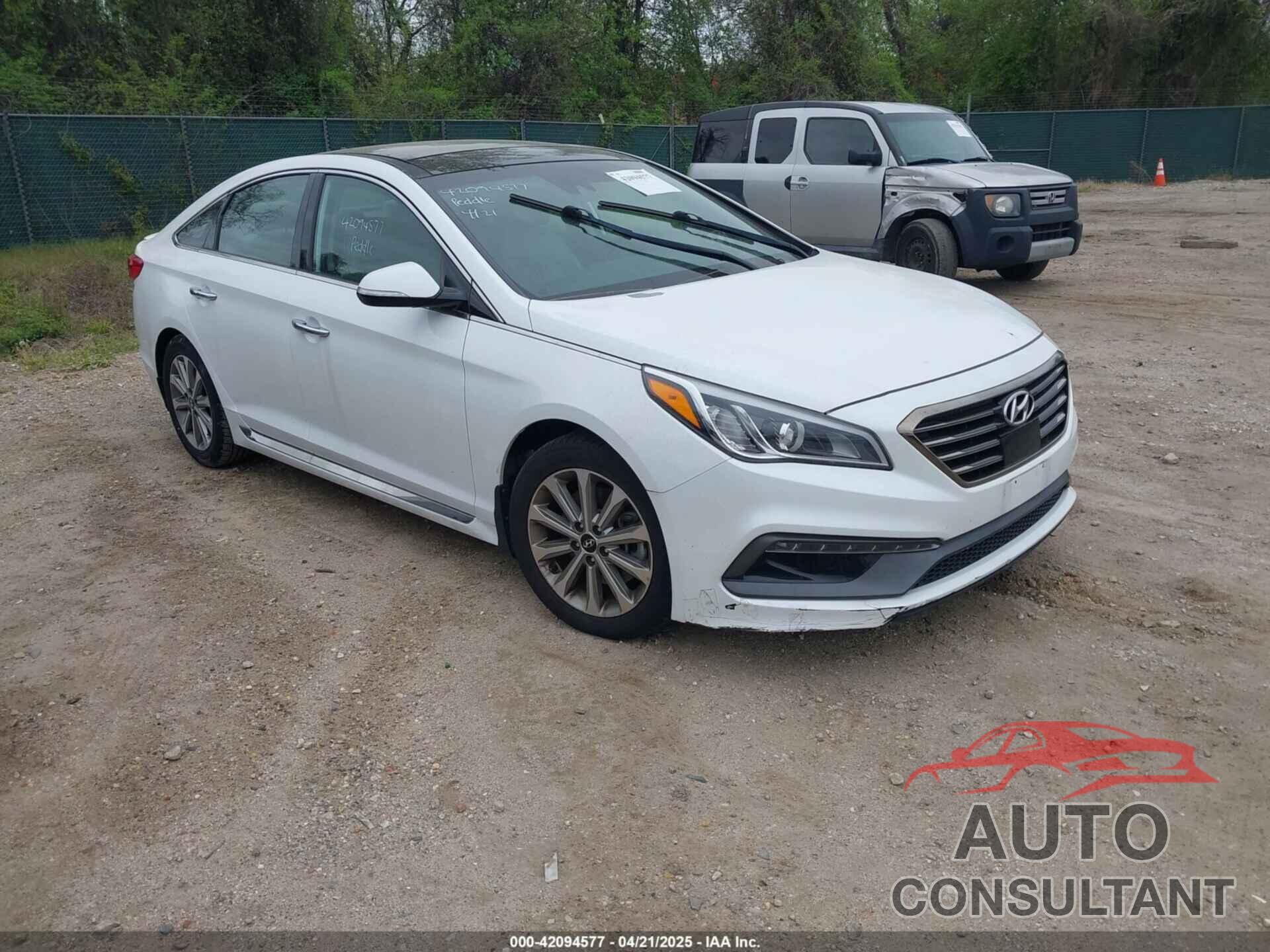 HYUNDAI SONATA 2016 - 5NPE34AF5GH300816