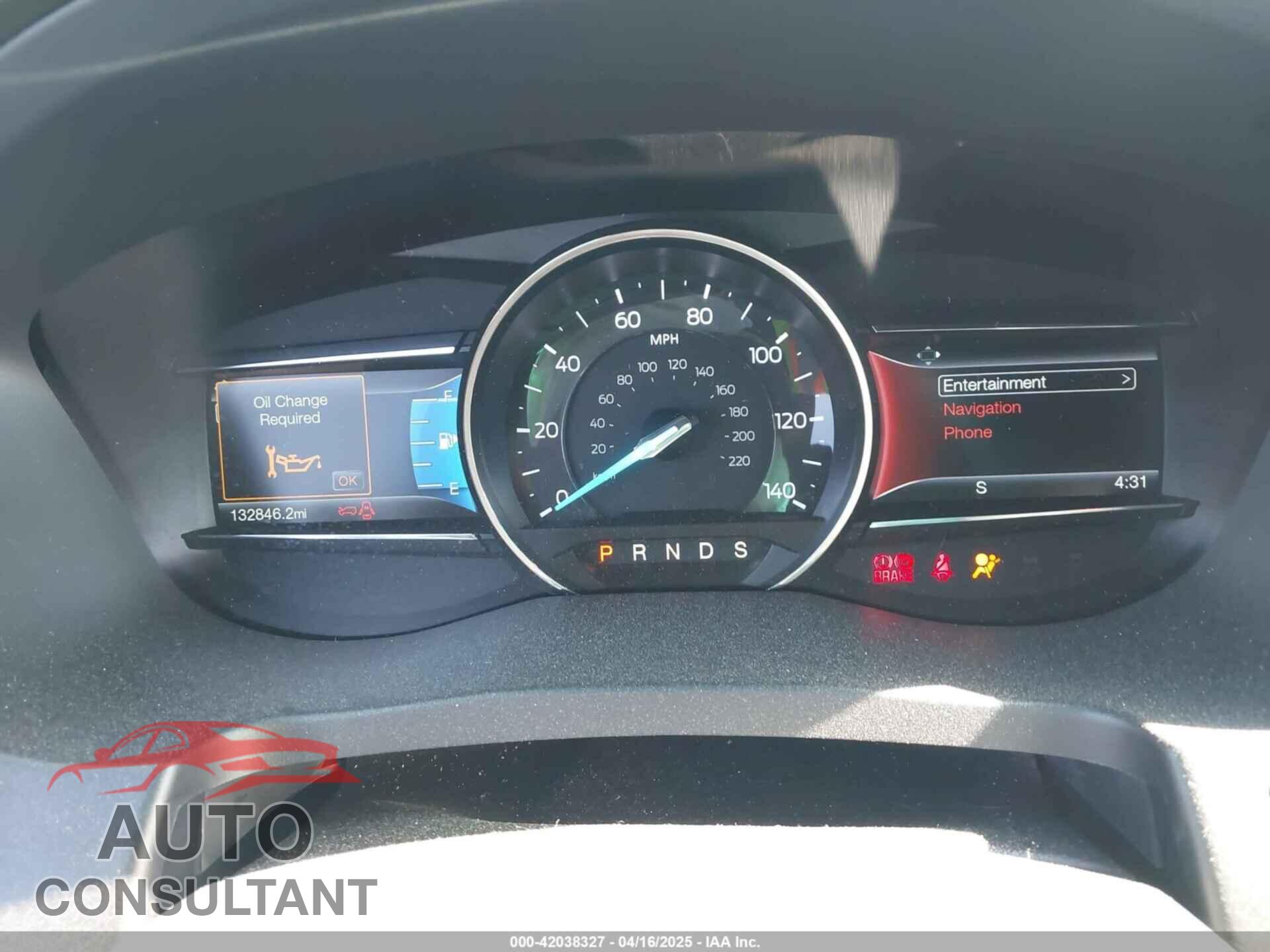 FORD EXPLORER 2016 - 1FM5K7D81GGC82882
