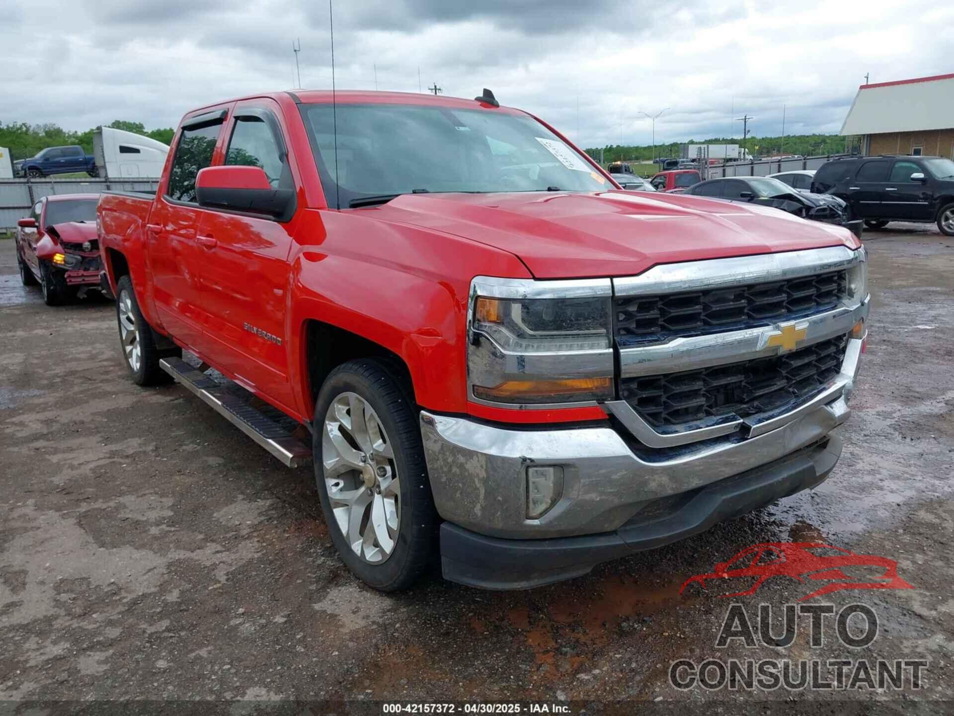 CHEVROLET SILVERADO 1500 2017 - 3GCPCREC5HG145135