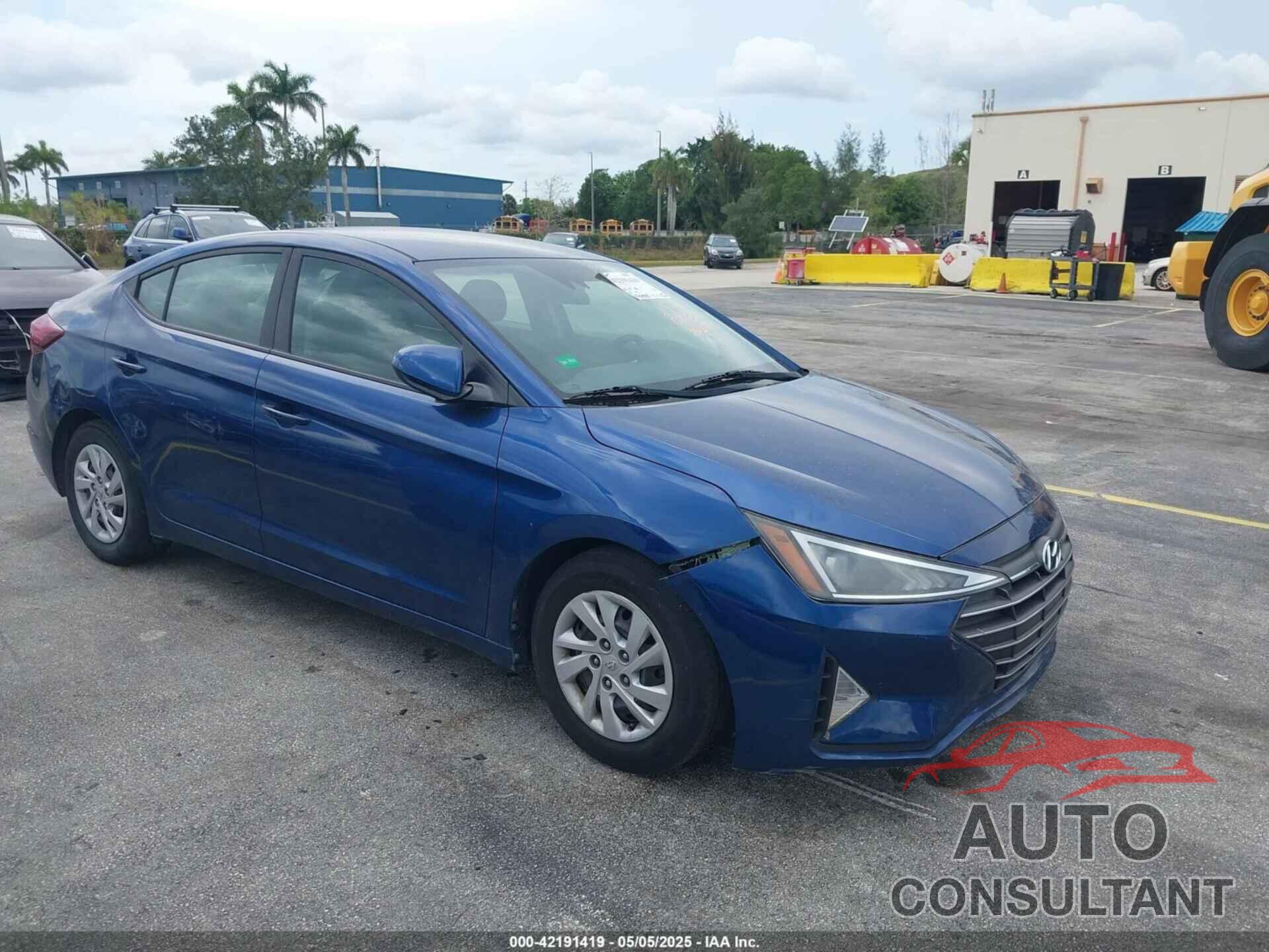 HYUNDAI ELANTRA 2020 - 5NPD74LF9LH541088