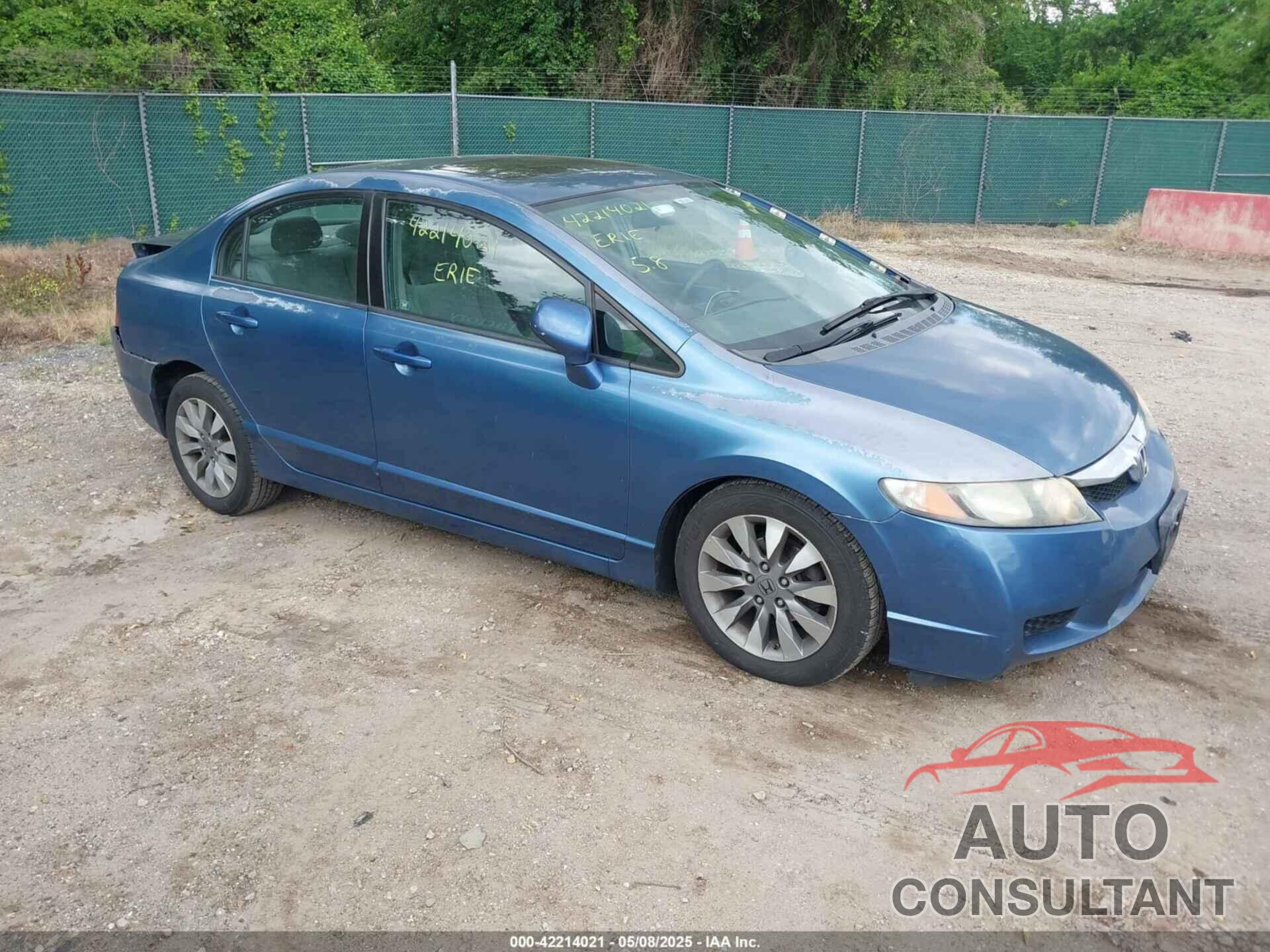 HONDA CIVIC 2010 - 2HGFA1F84AH533171