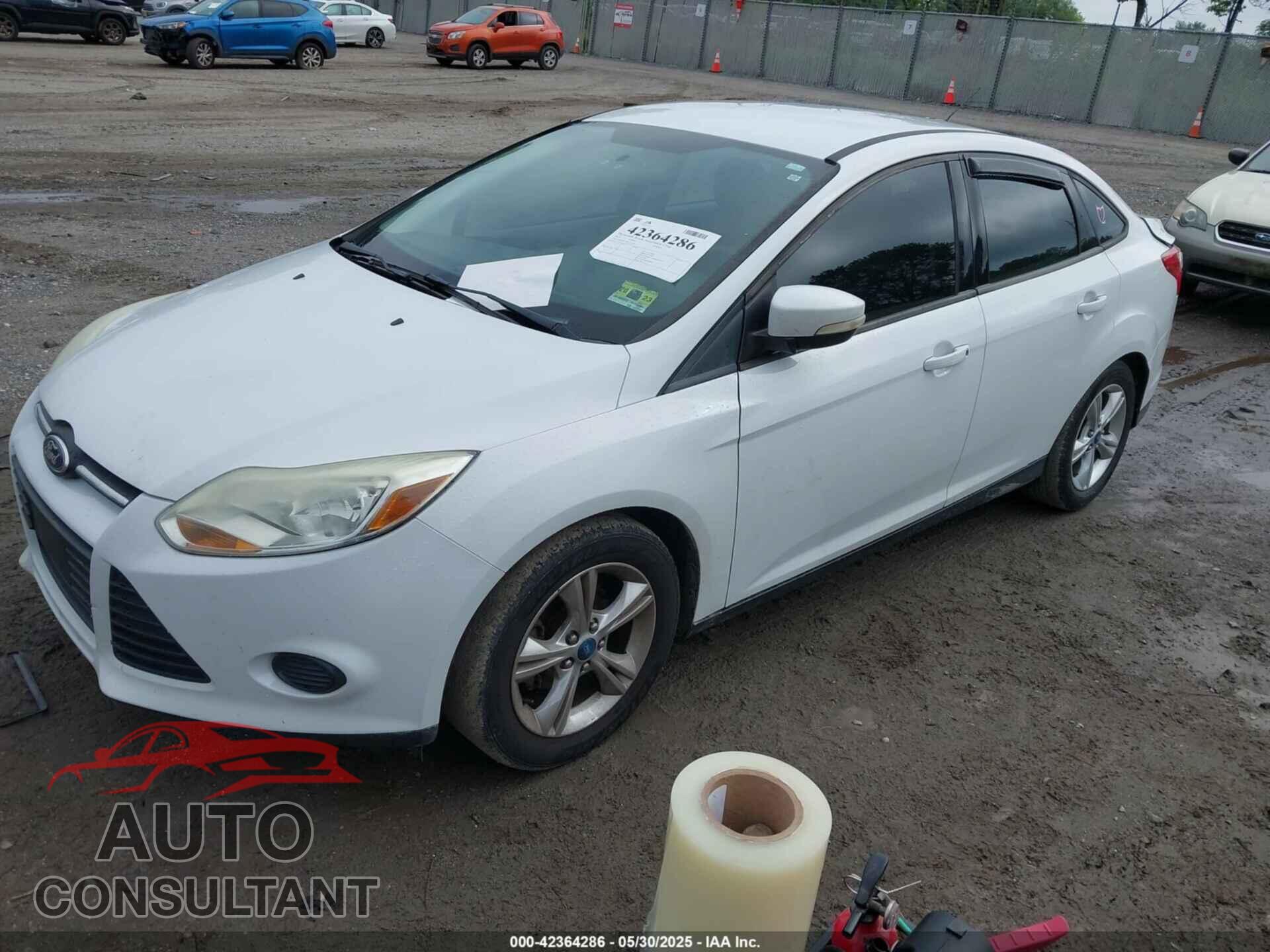FORD FOCUS 2013 - 1FADP3F29DL372289
