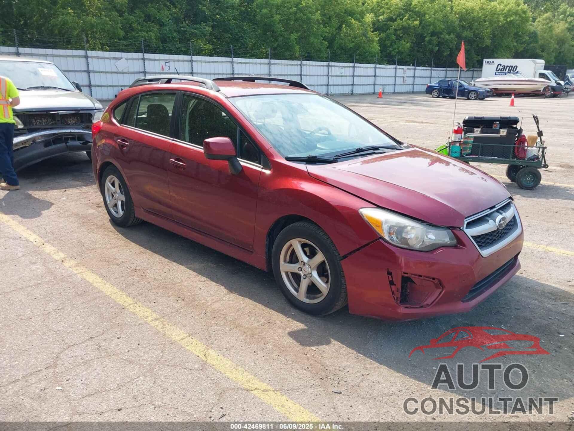 SUBARU IMPREZA 2012 - JF1GPAL69CH244127