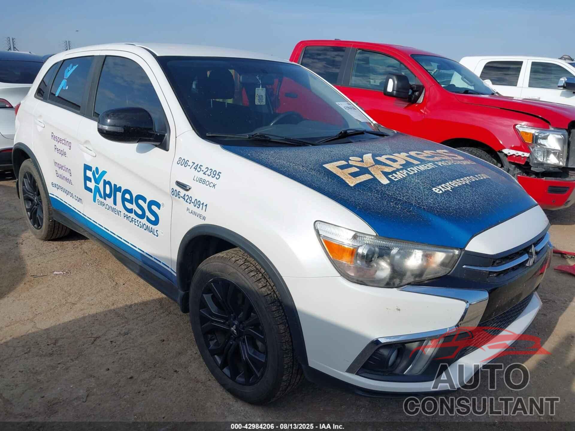 MITSUBISHI OUTLANDER SPORT 2018 - JA4AP3AU2JZ031261