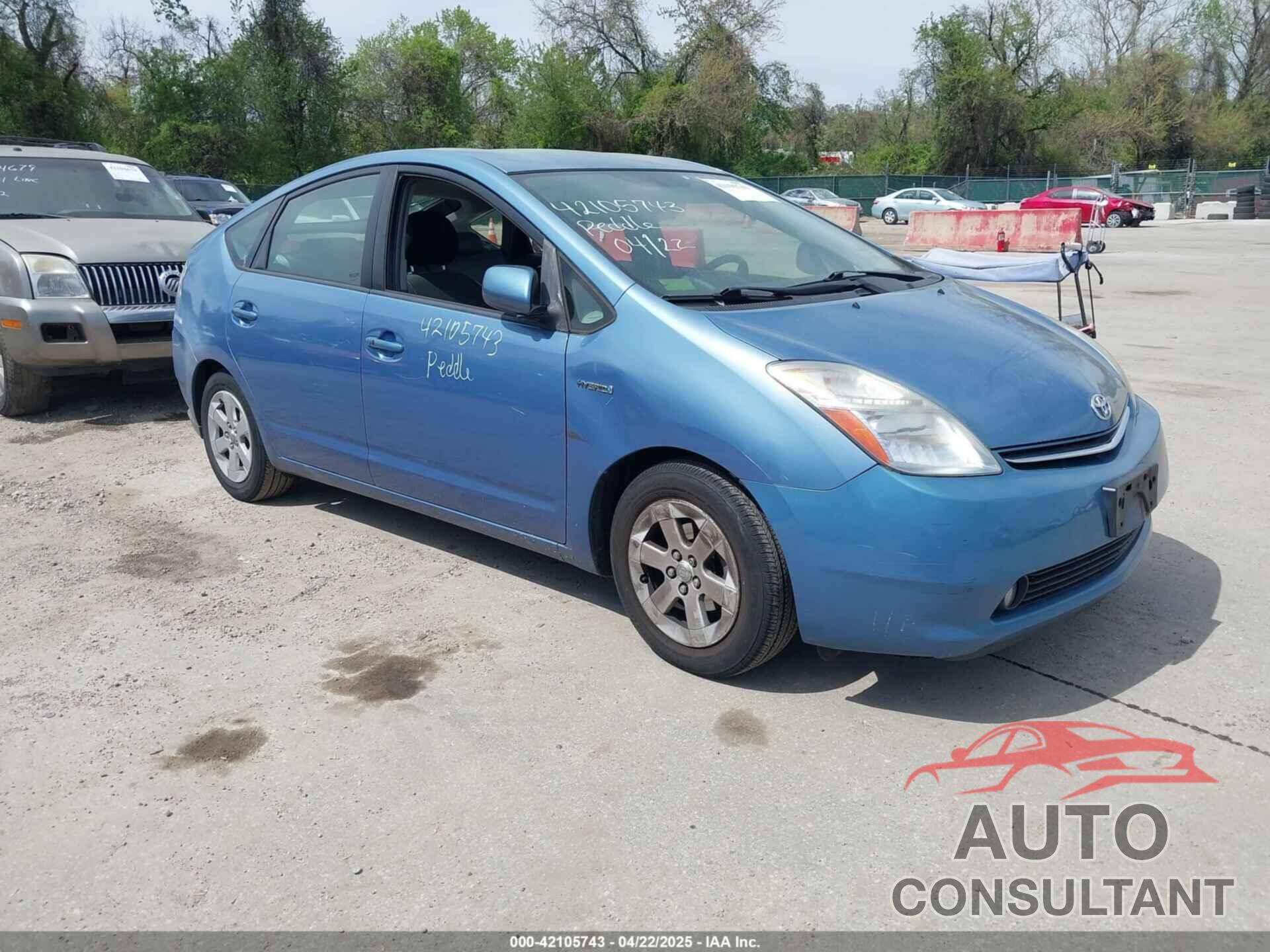 TOYOTA PRIUS 2009 - JTDKB20U397838867