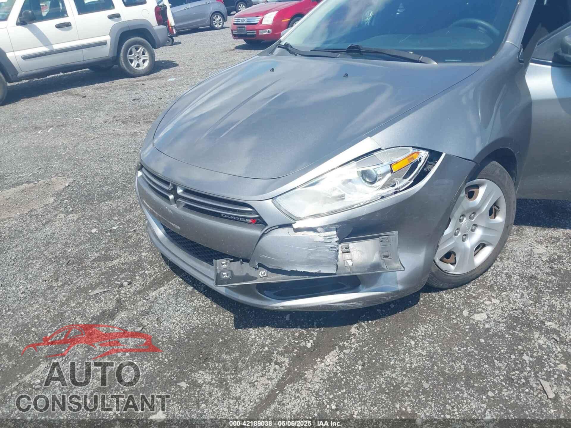 DODGE DART 2013 - 1C3CDFAA2DD105430