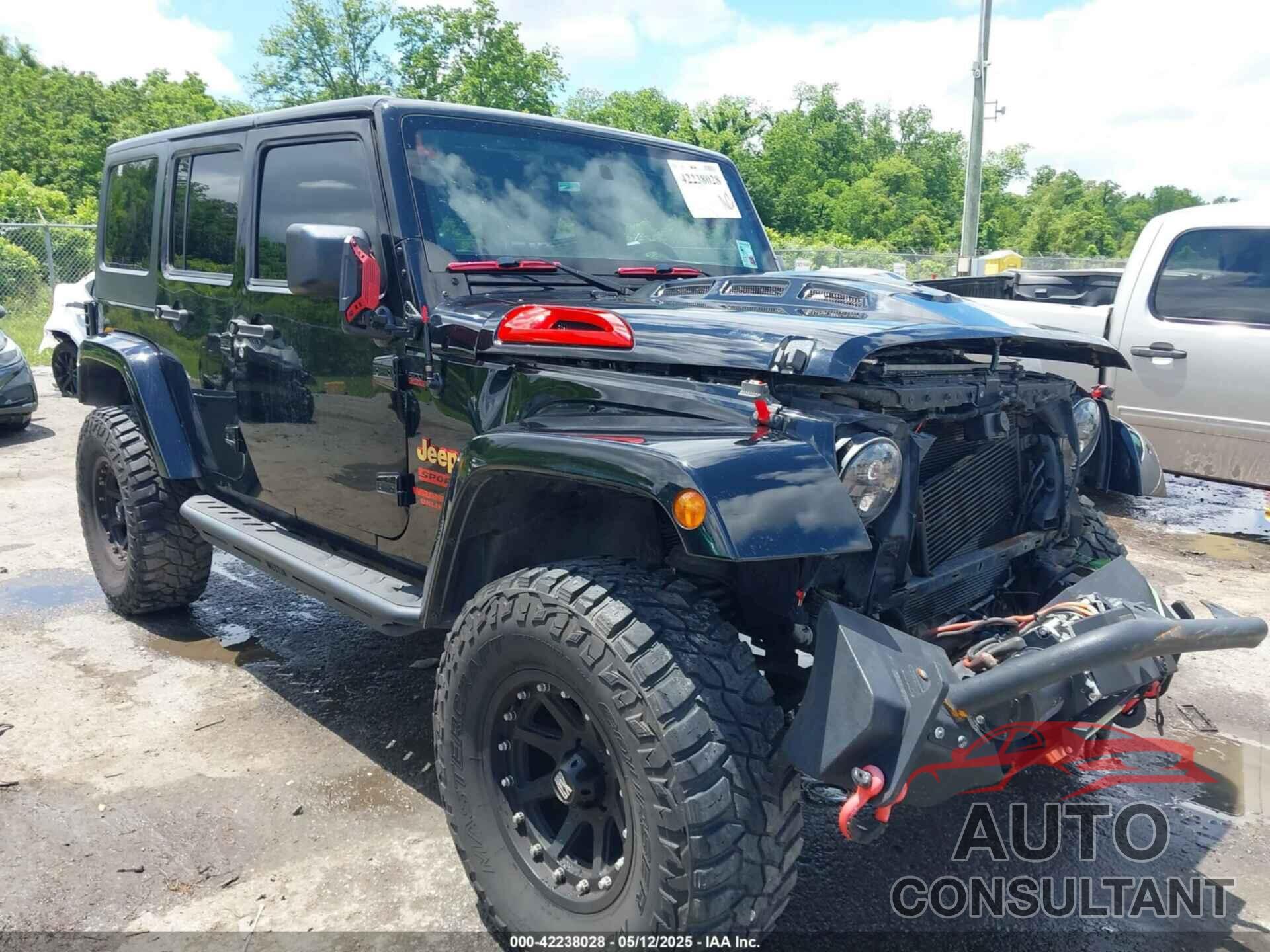 JEEP WRANGLER UNLIMITED 2012 - 1C4BJWDG3CL177595