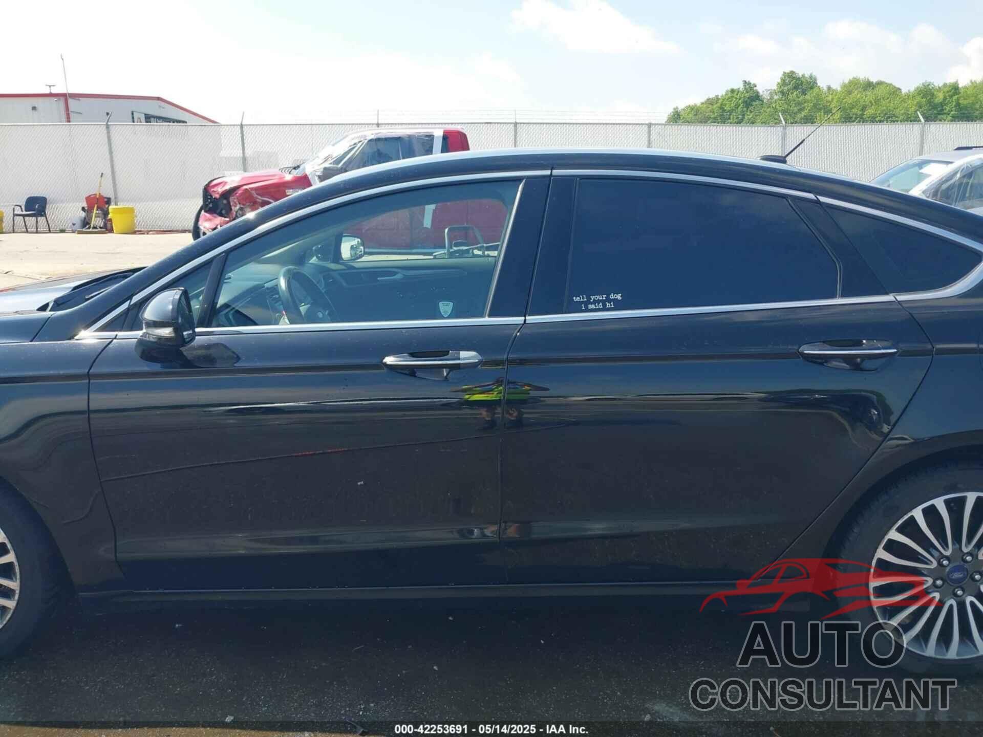 FORD FUSION 2017 - 3FA6P0T94HR321704