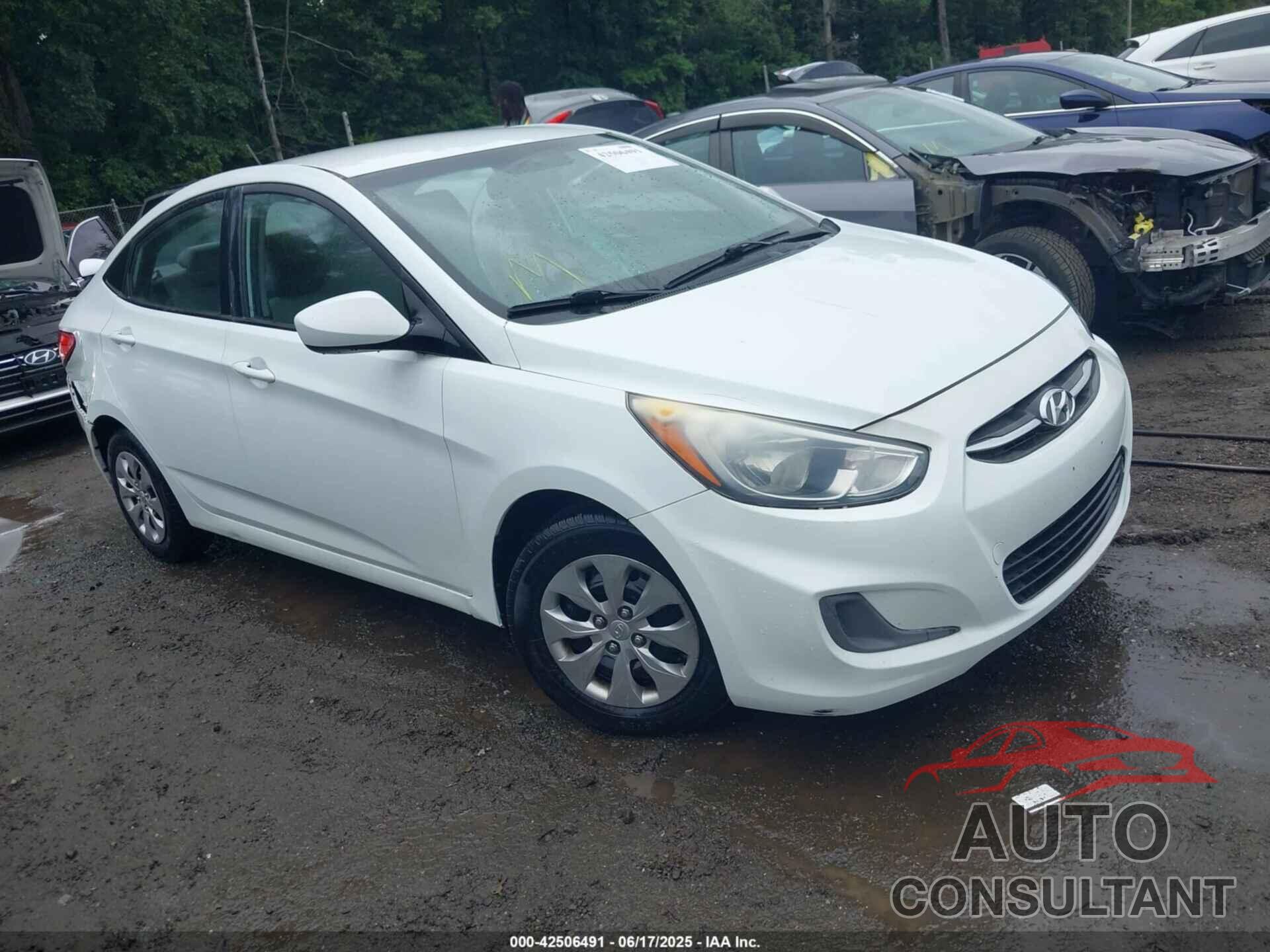 HYUNDAI ACCENT 2016 - KMHCT4AE3GU007240
