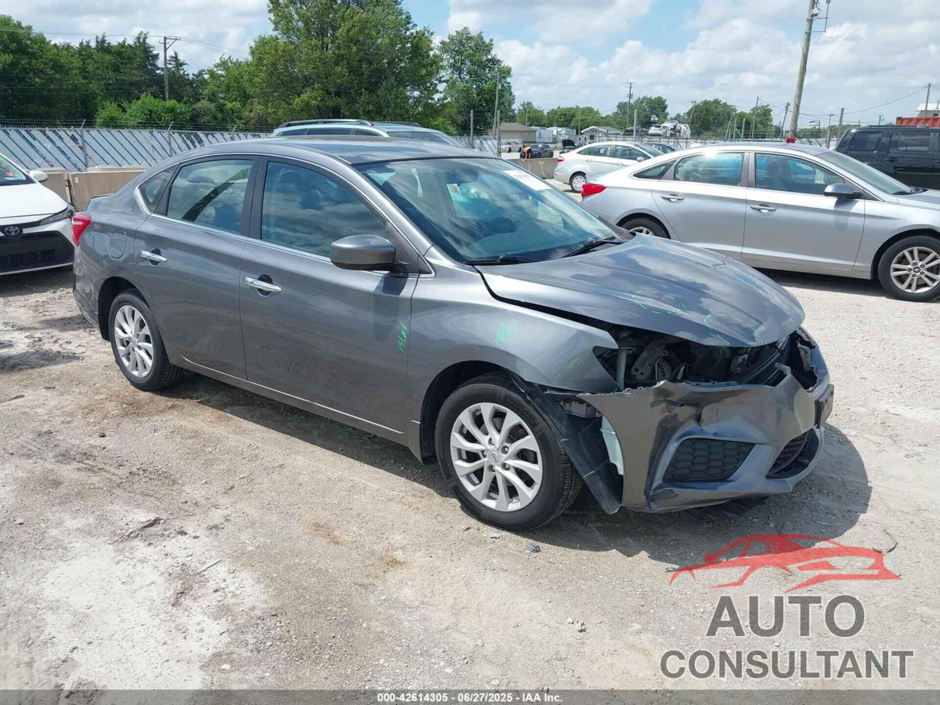 NISSAN SENTRA 2019 - 3N1AB7AP5KL608141
