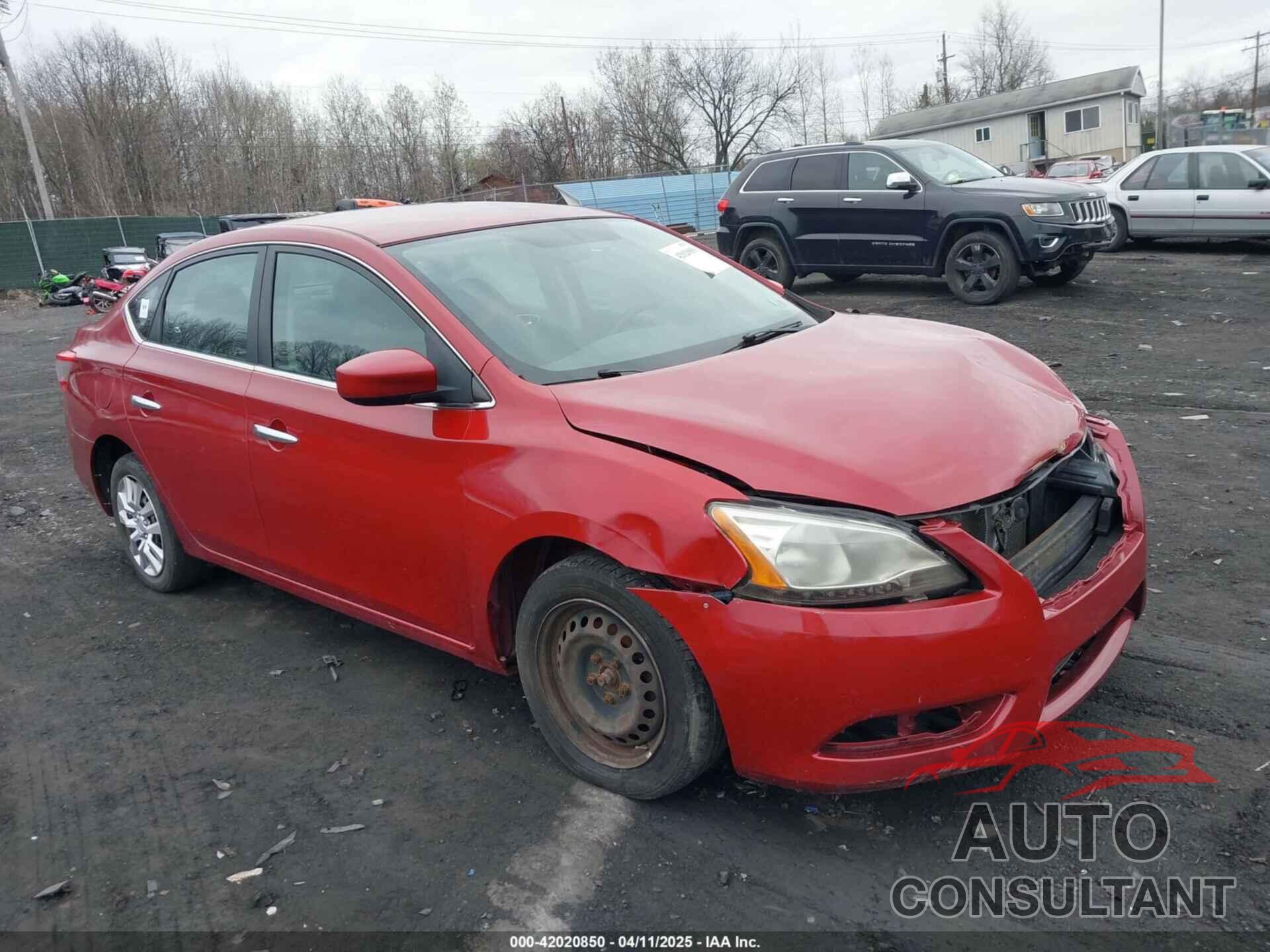 NISSAN SENTRA 2014 - 3N1AB7APXEY243284