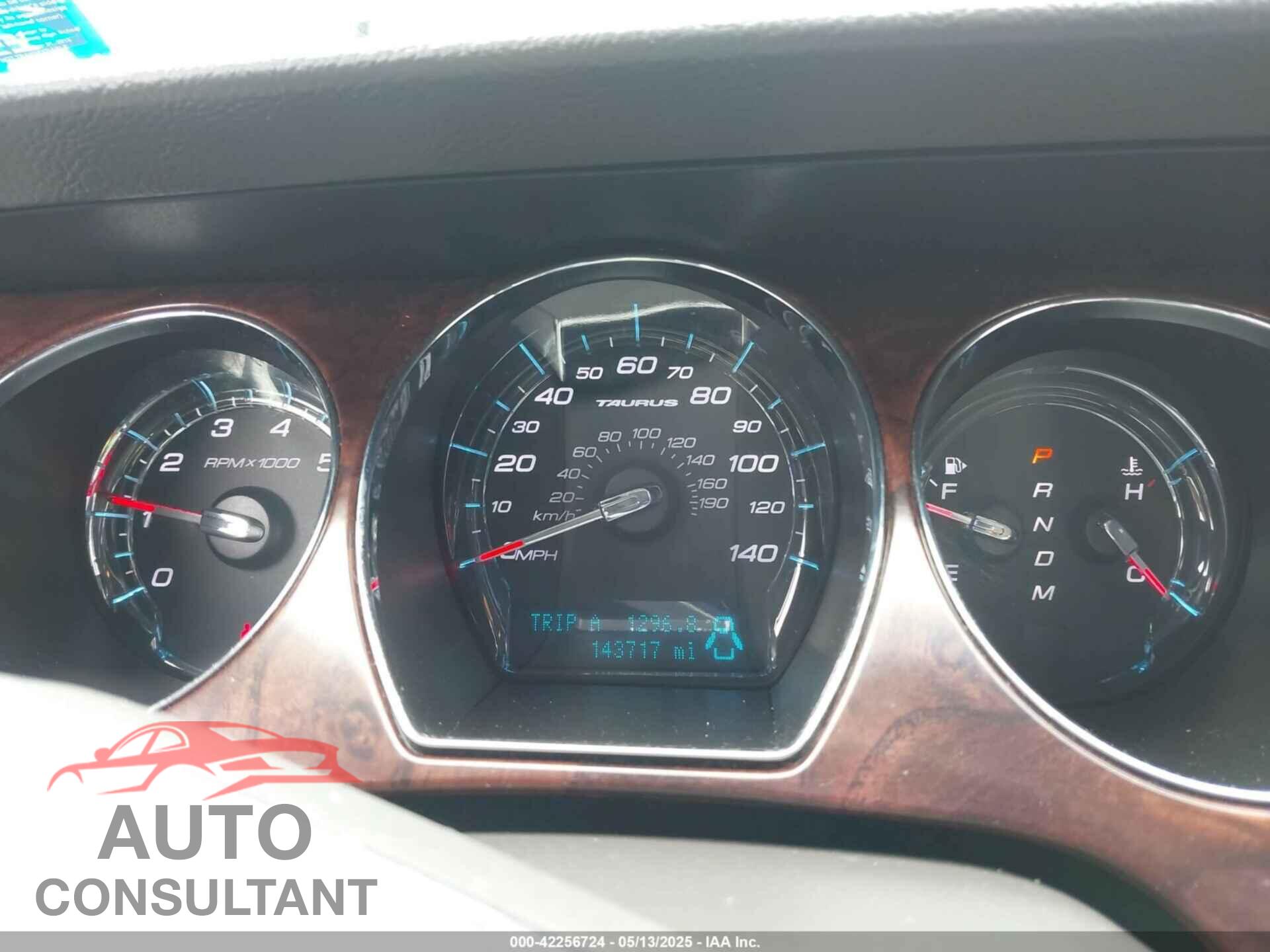 FORD TAURUS 2012 - 1FAHP2EW1CG127395