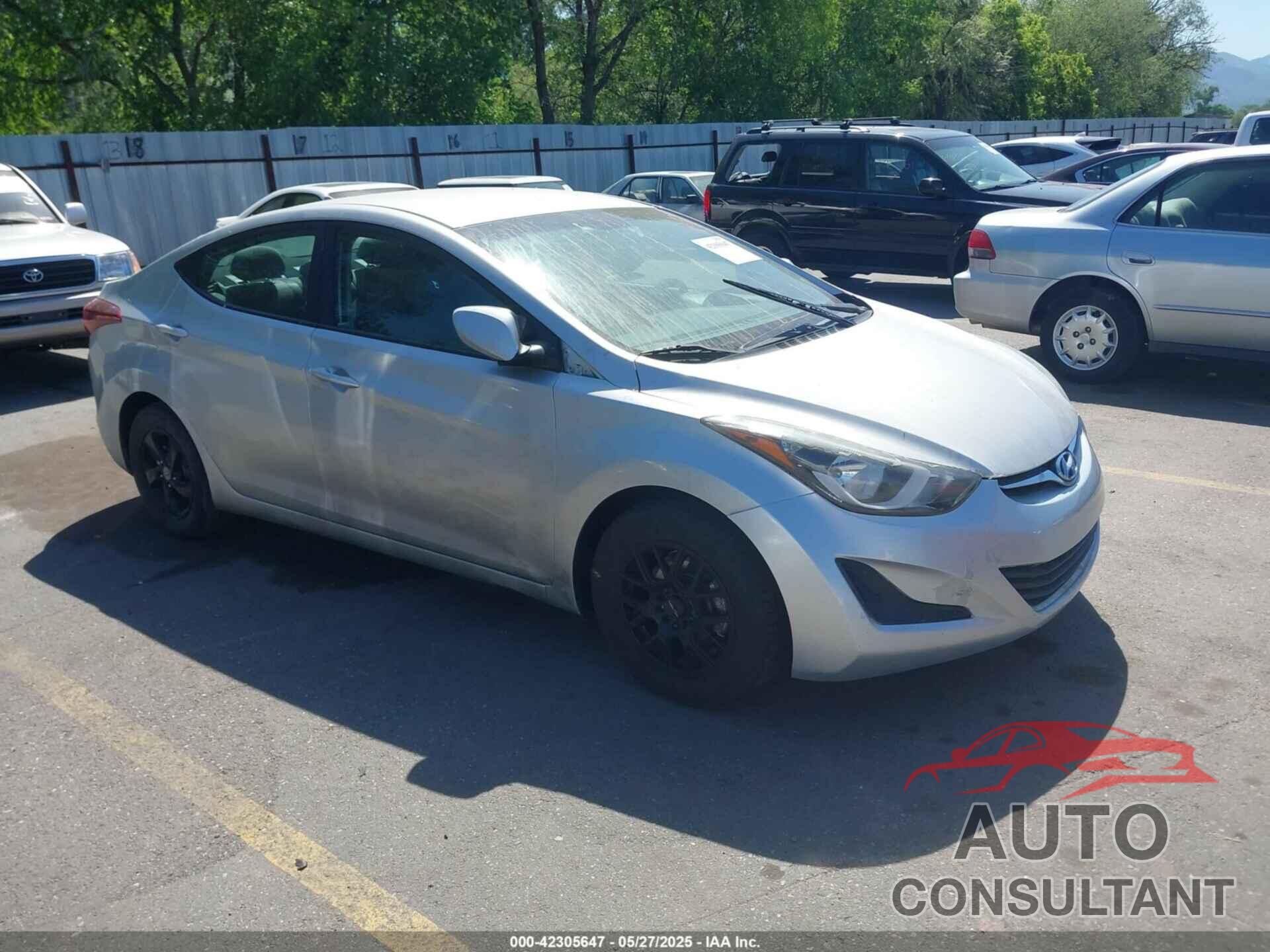 HYUNDAI ELANTRA 2015 - 5NPDH4AE5FH622911