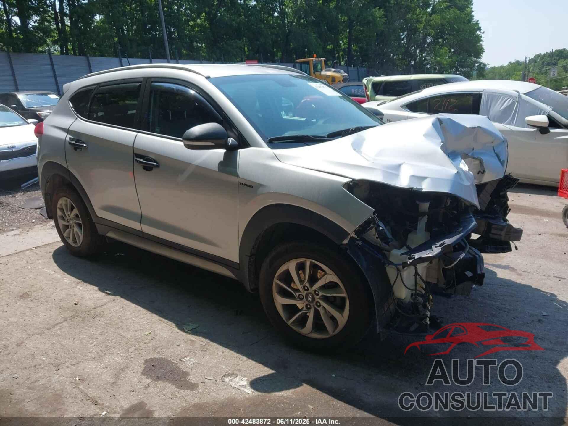 HYUNDAI TUCSON 2017 - KM8J3CA41HU342278