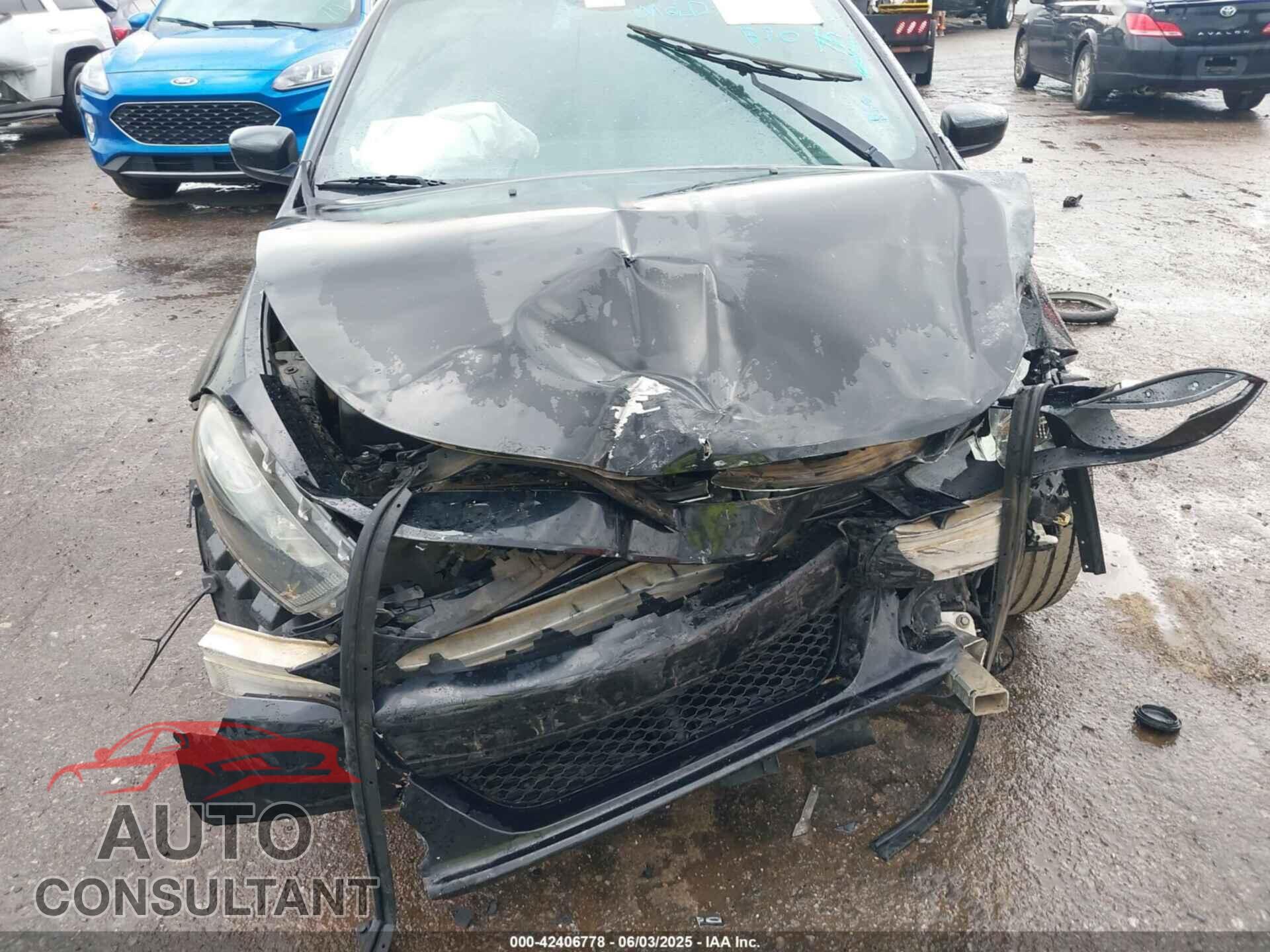 DODGE DART 2013 - 1C3CDFBA9DD105682