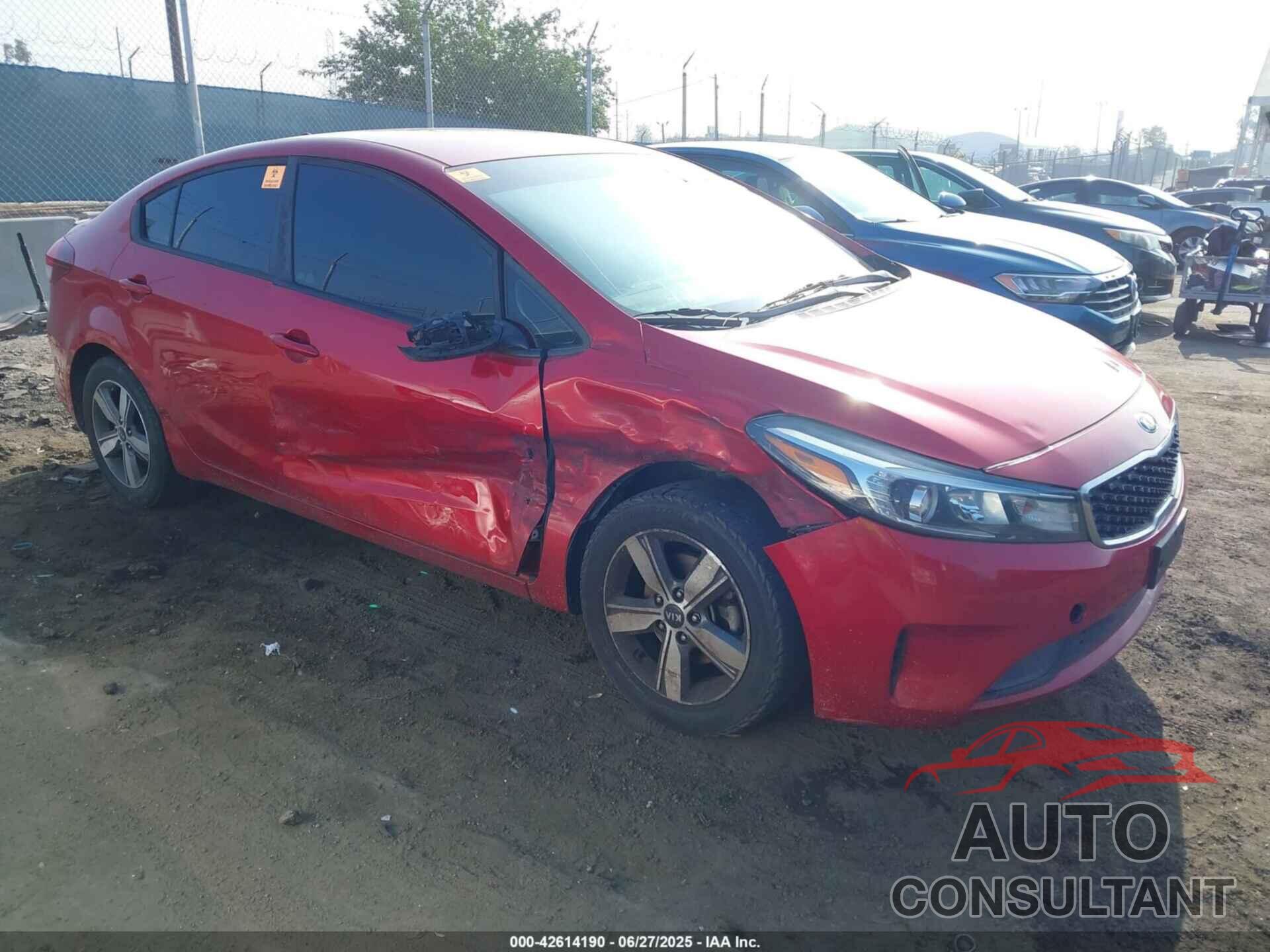 KIA FORTE 2018 - 3KPFL4A75JE183490