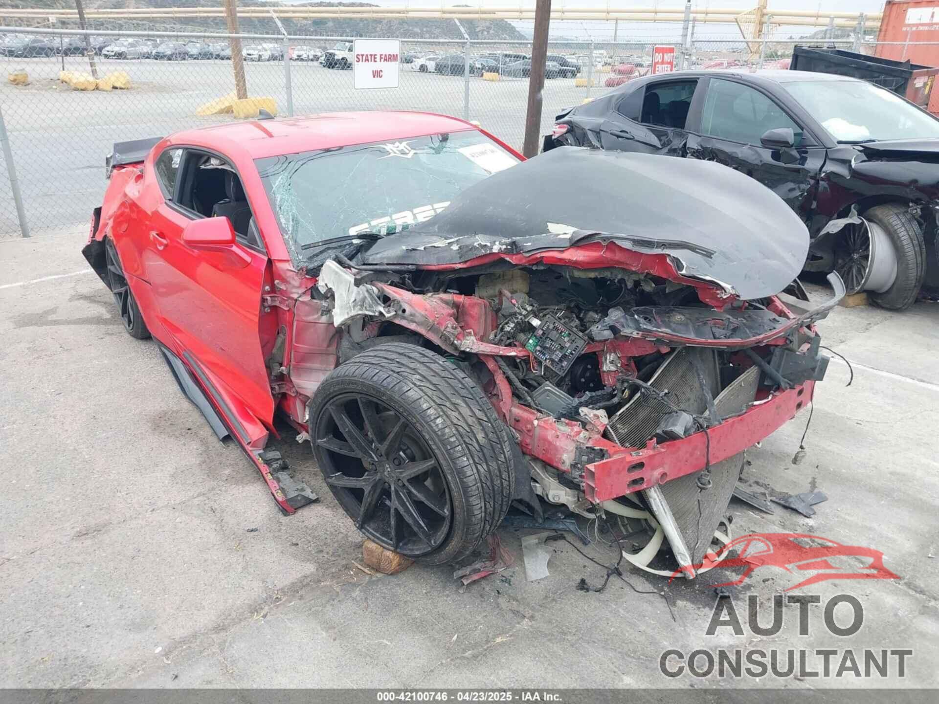 CHEVROLET CAMARO 2017 - 1G1FB1RS3H0113945