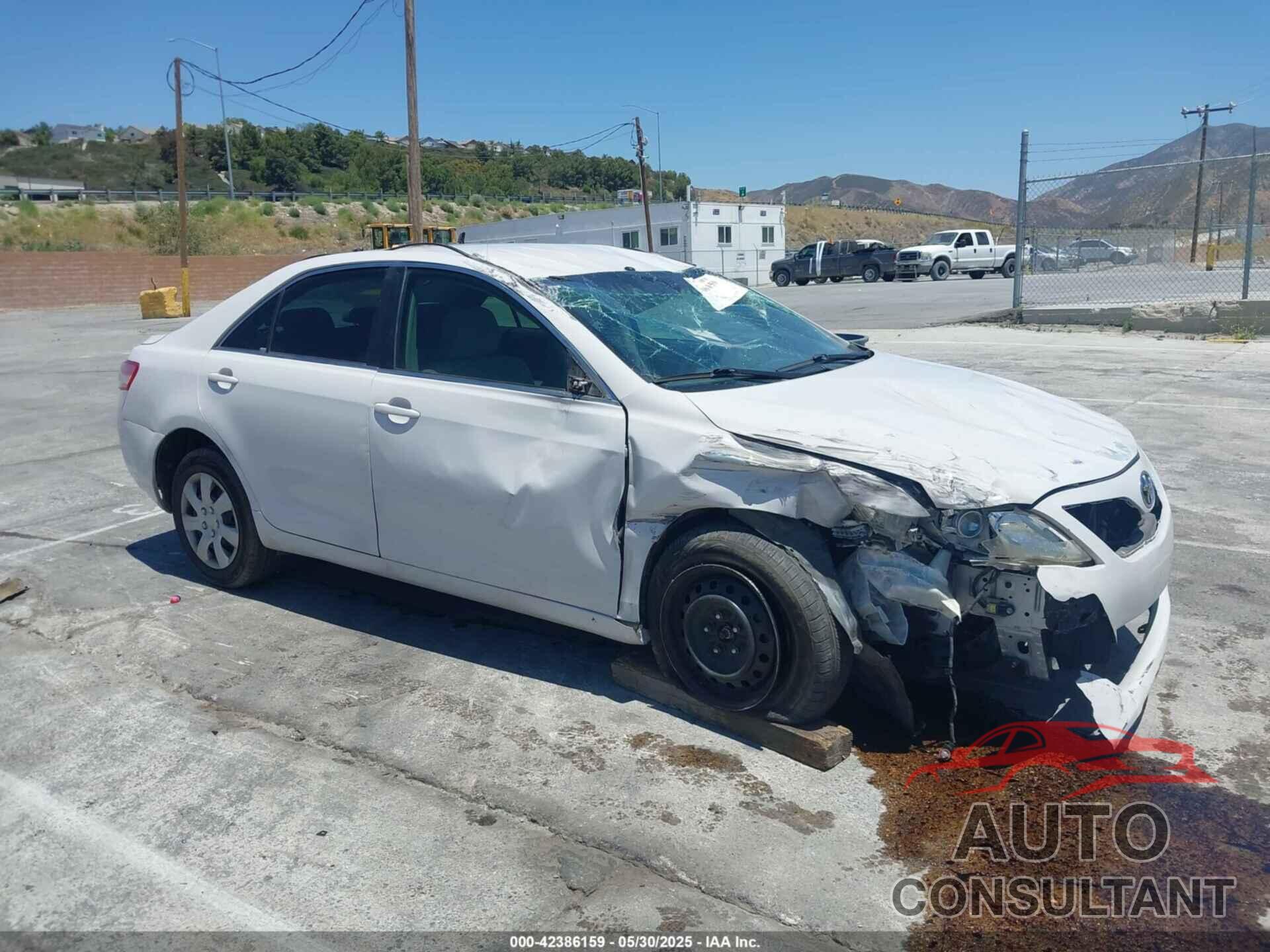 TOYOTA CAMRY 2010 - JTNBK3EK3A3049901