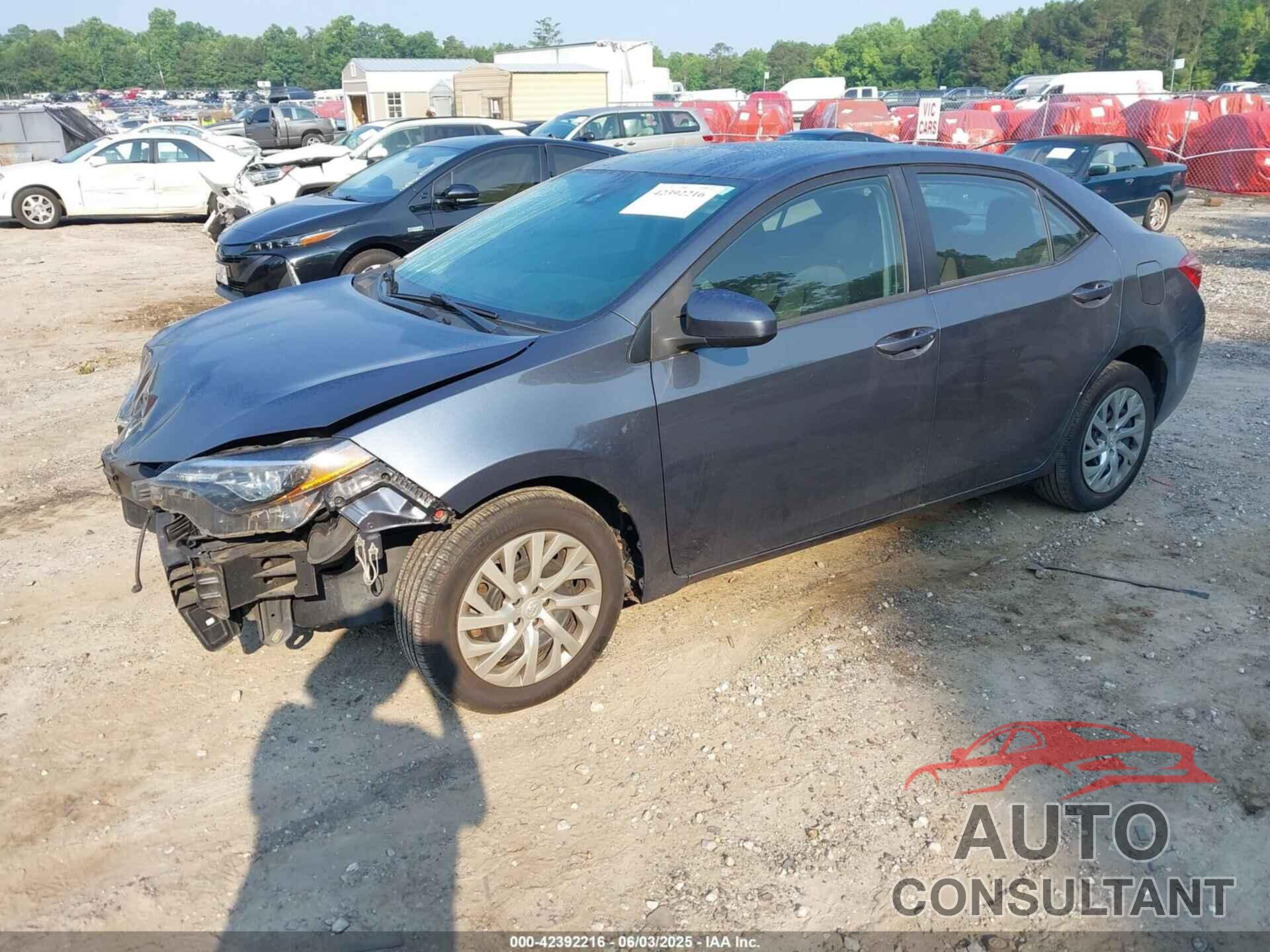 TOYOTA COROLLA 2019 - 2T1BURHE7KC203056