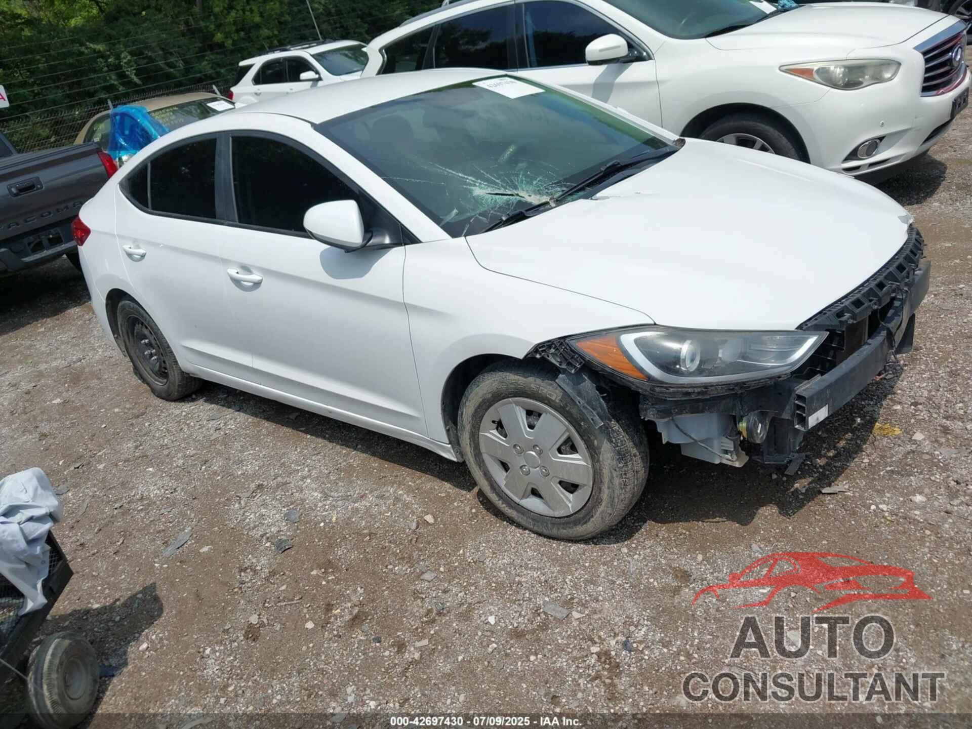 HYUNDAI ELANTRA 2017 - 5NPD74LF3HH179704