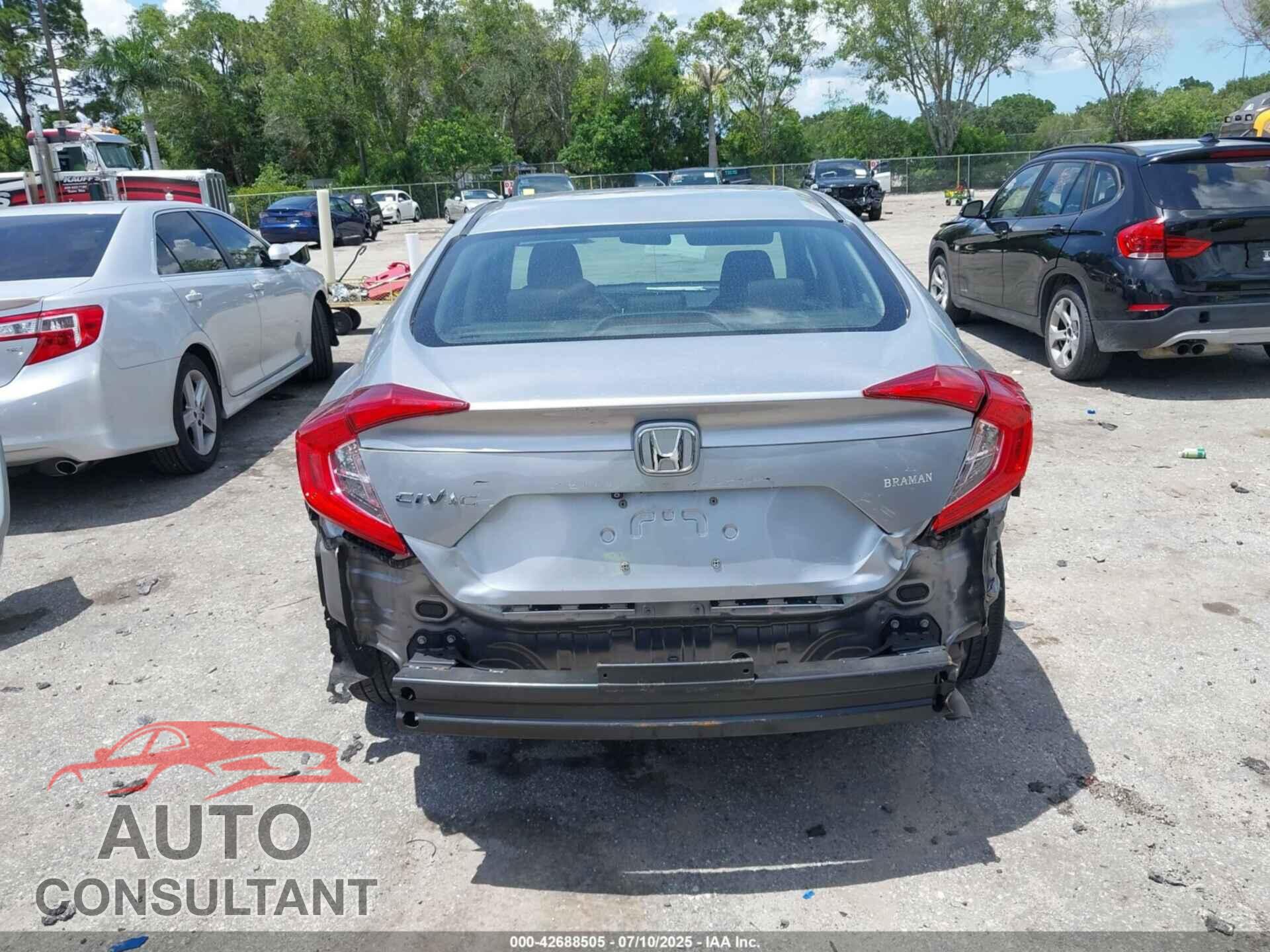 HONDA CIVIC 2017 - 19XFC2F55HE014060