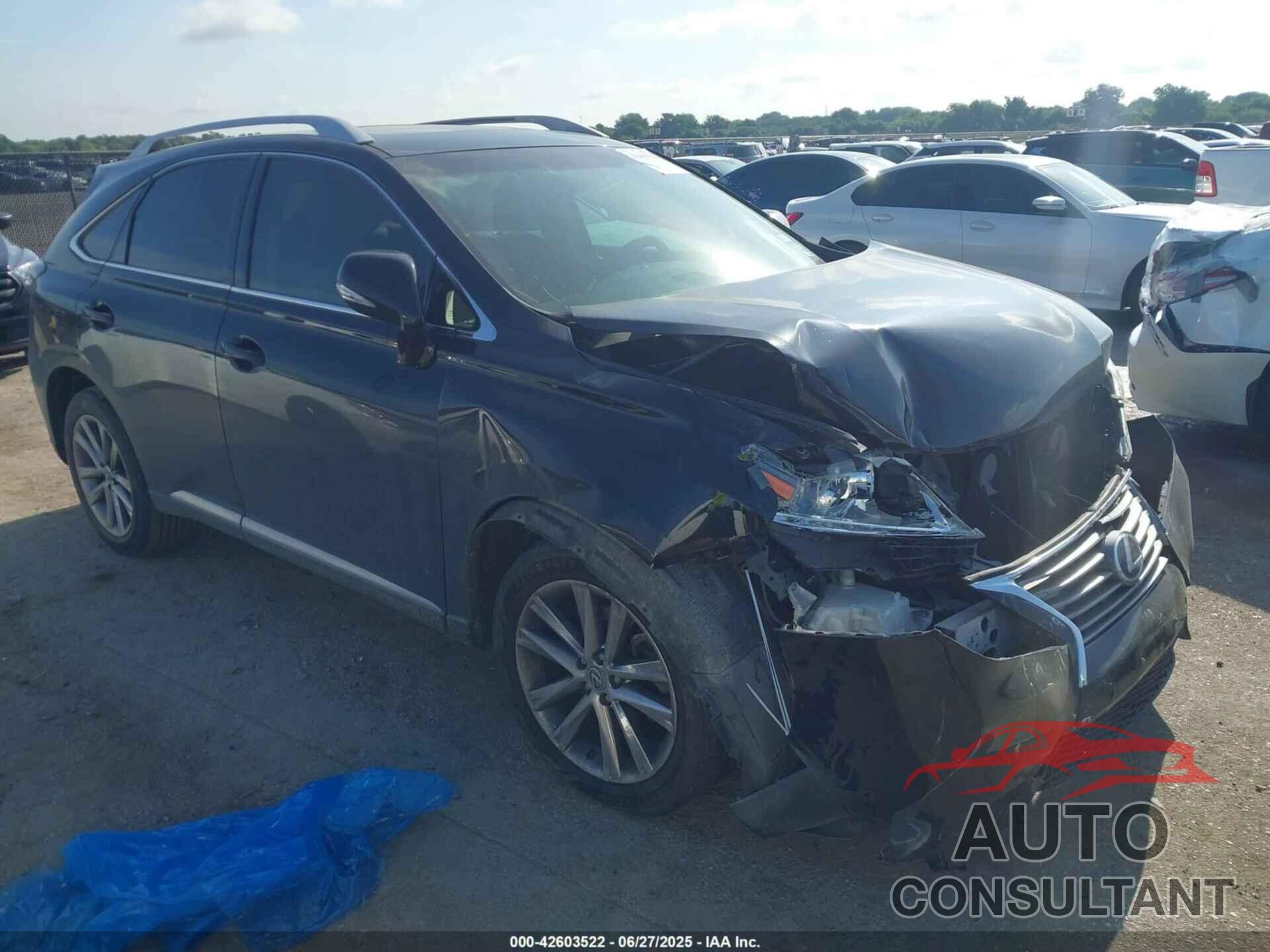 LEXUS RX 350 2013 - 2T2ZK1BAXDC103561