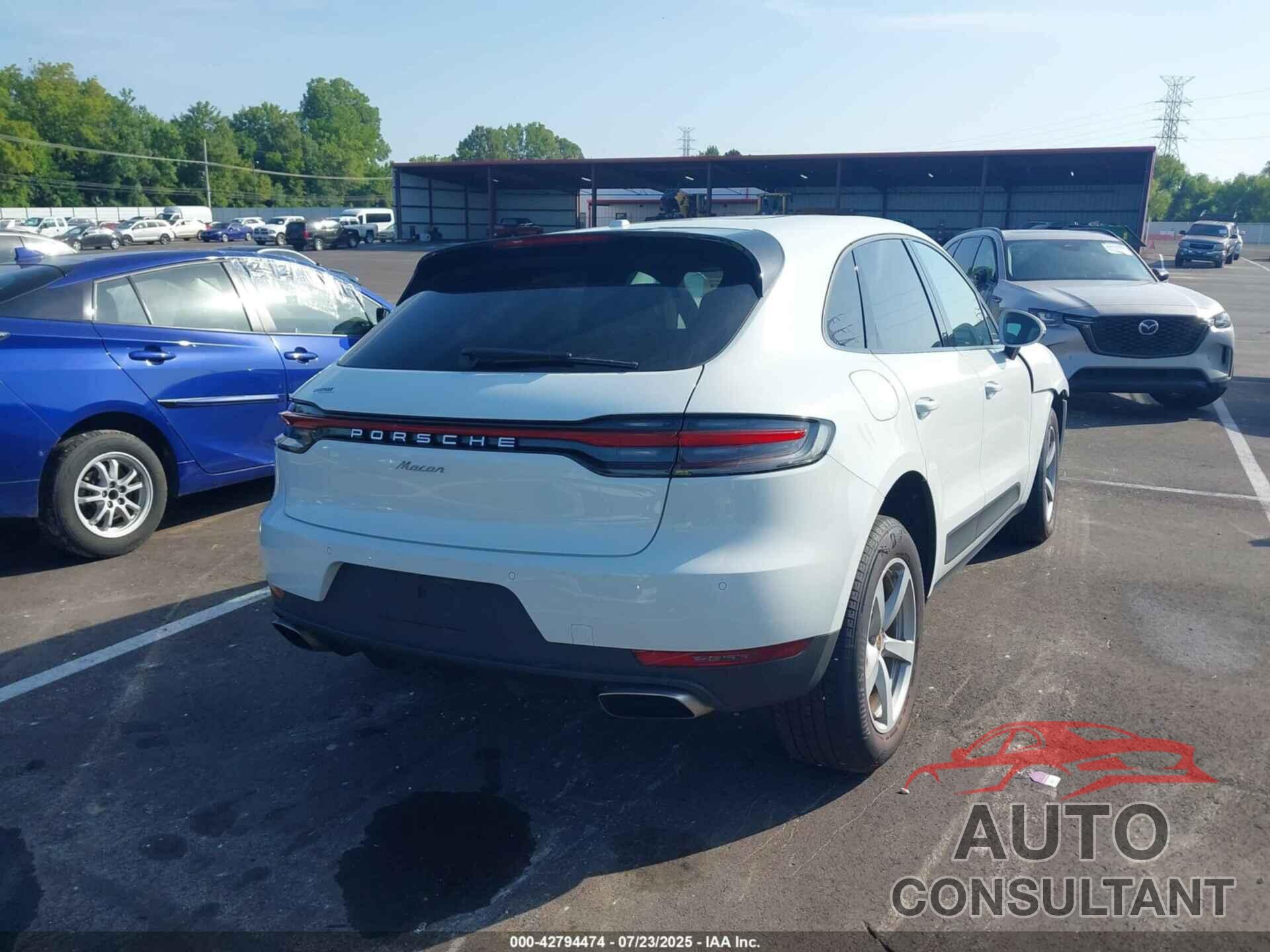 PORSCHE MACAN 2019 - WP1AA2A56KLB07254