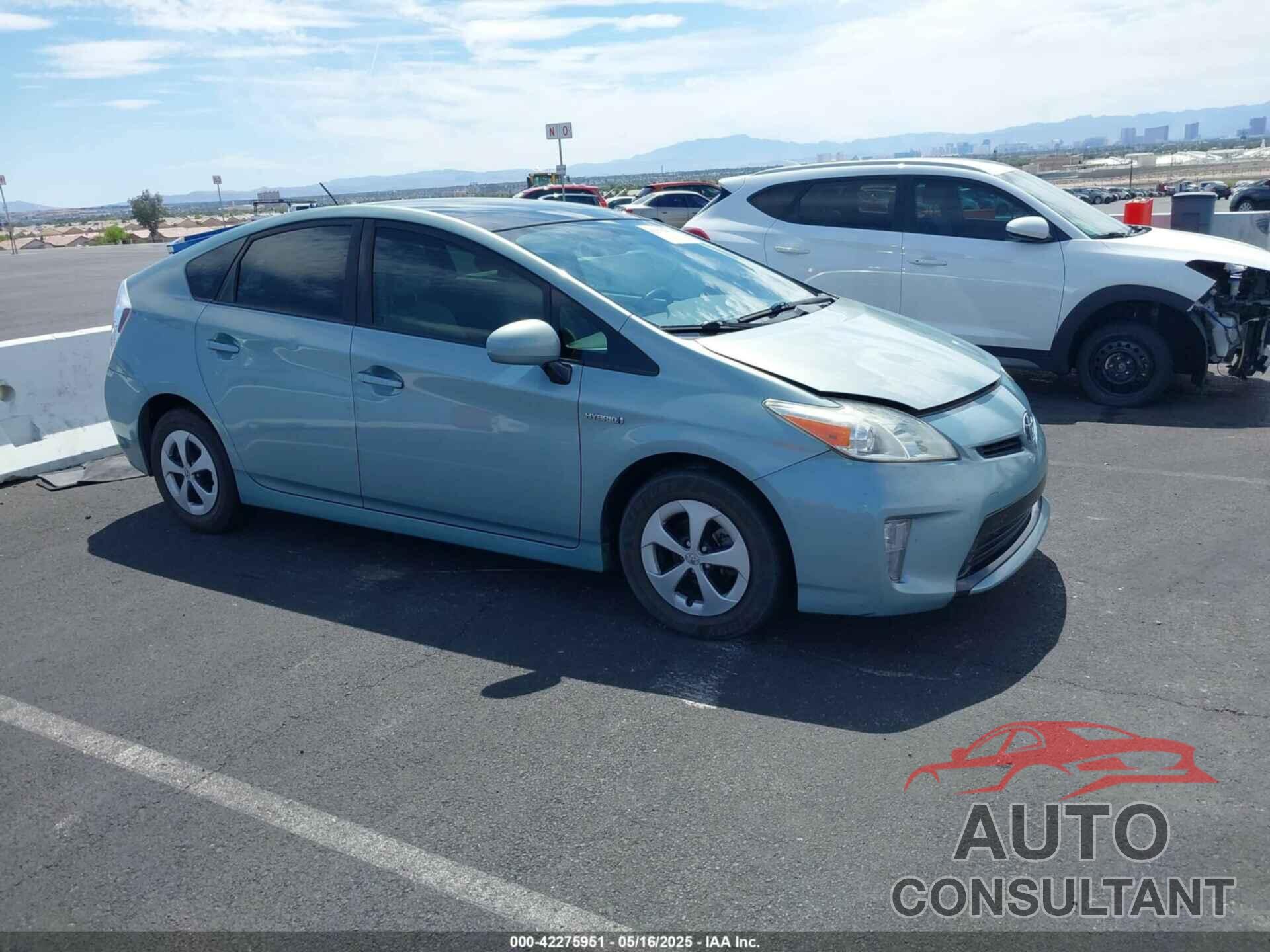 TOYOTA PRIUS 2015 - JTDKN3DU7F1892761
