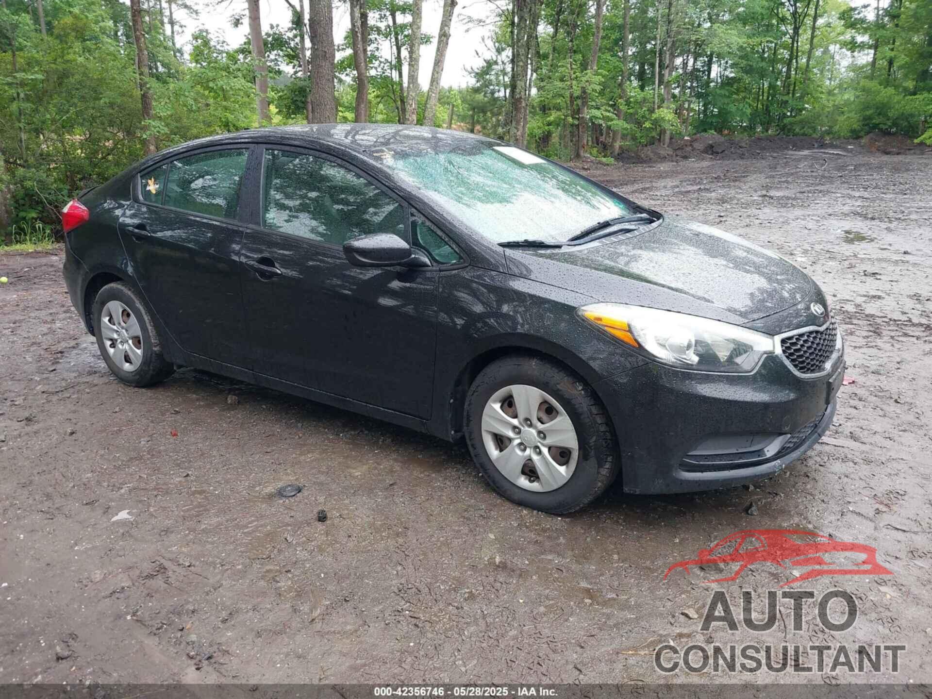 KIA FORTE 2016 - KNAFK4A63G5540385