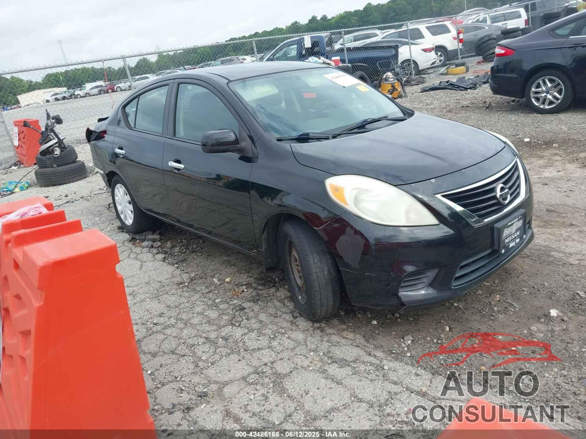 NISSAN VERSA 2012 - 3N1CN7AP9CL911411