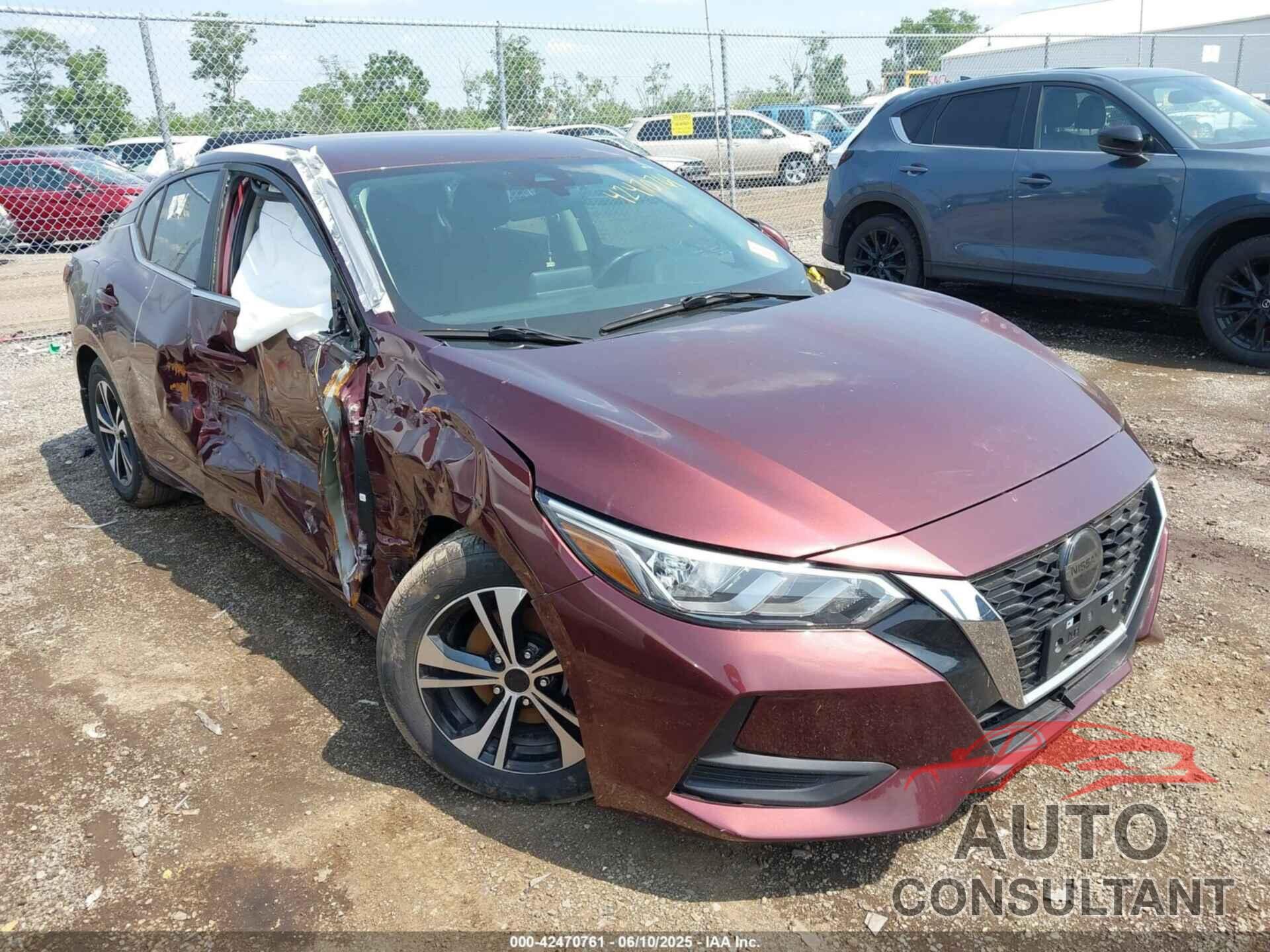 NISSAN SENTRA 2020 - 3N1AB8CV2LY247201