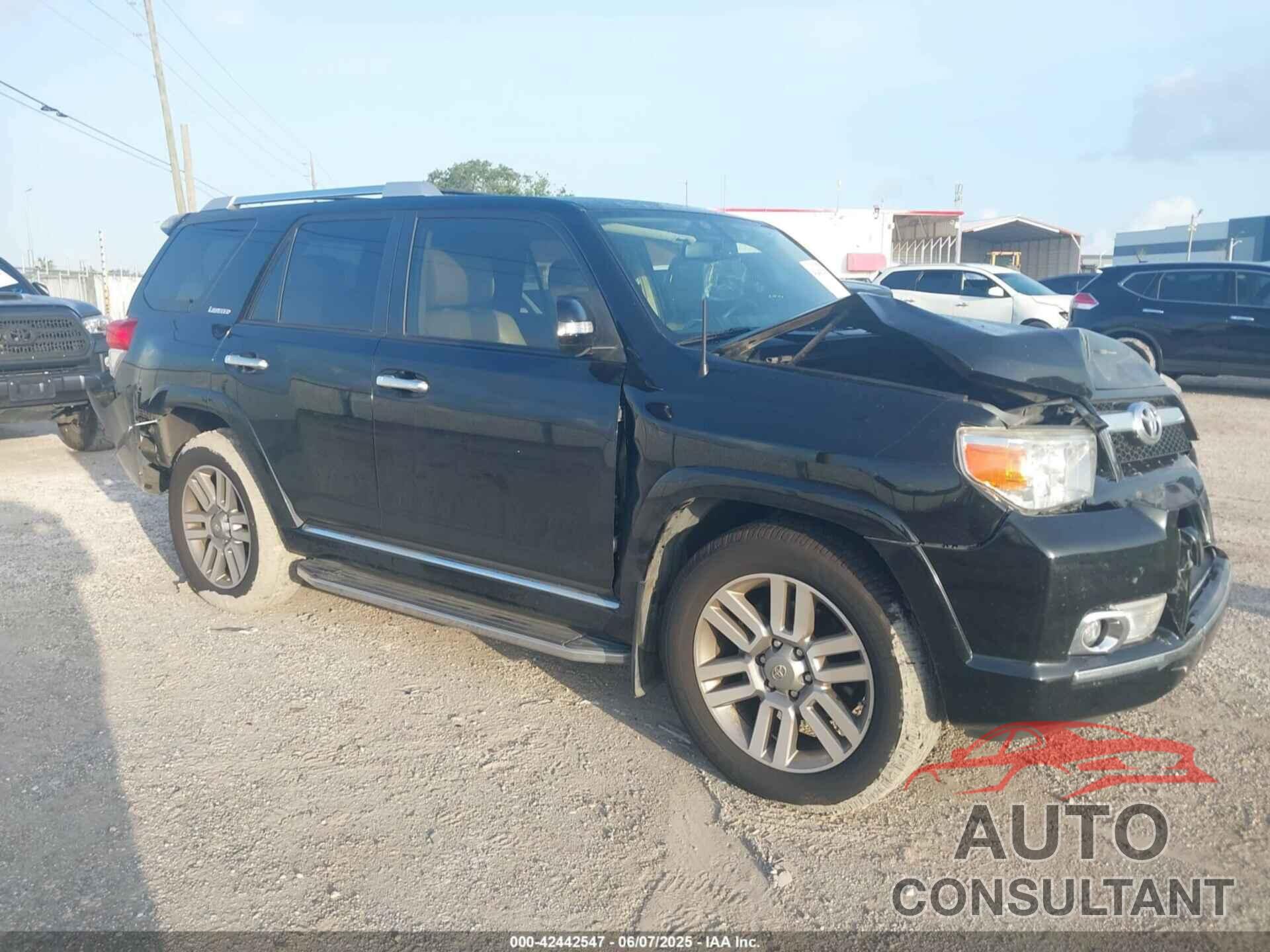 TOYOTA 4RUNNER 2012 - JTEZU5JR4C5040087