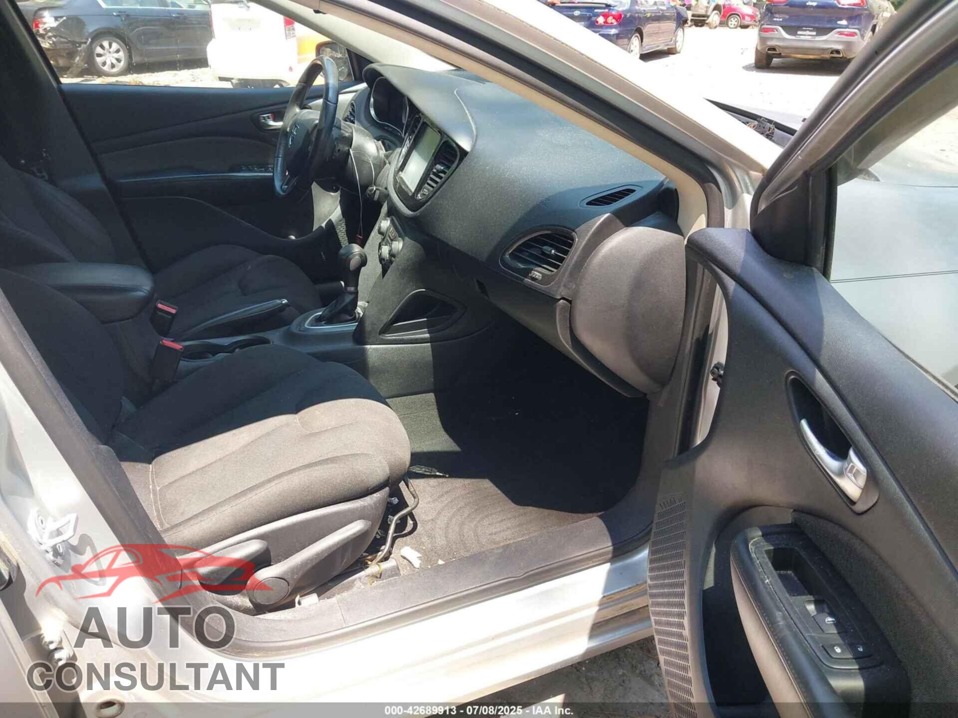 DODGE DART 2013 - 1C3CDFAH7DD296596