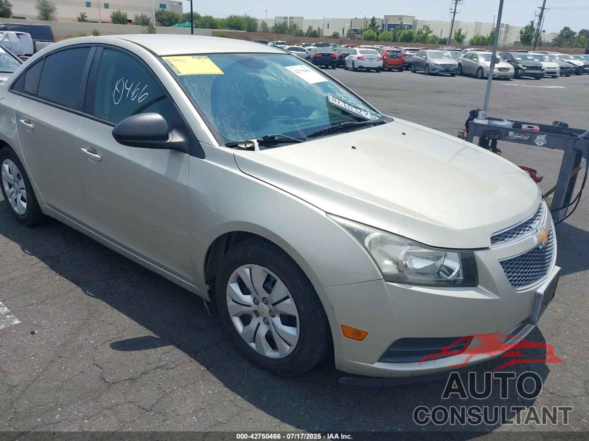 CHEVROLET CRUZE 2013 - 1G1PA5SG2D7184219