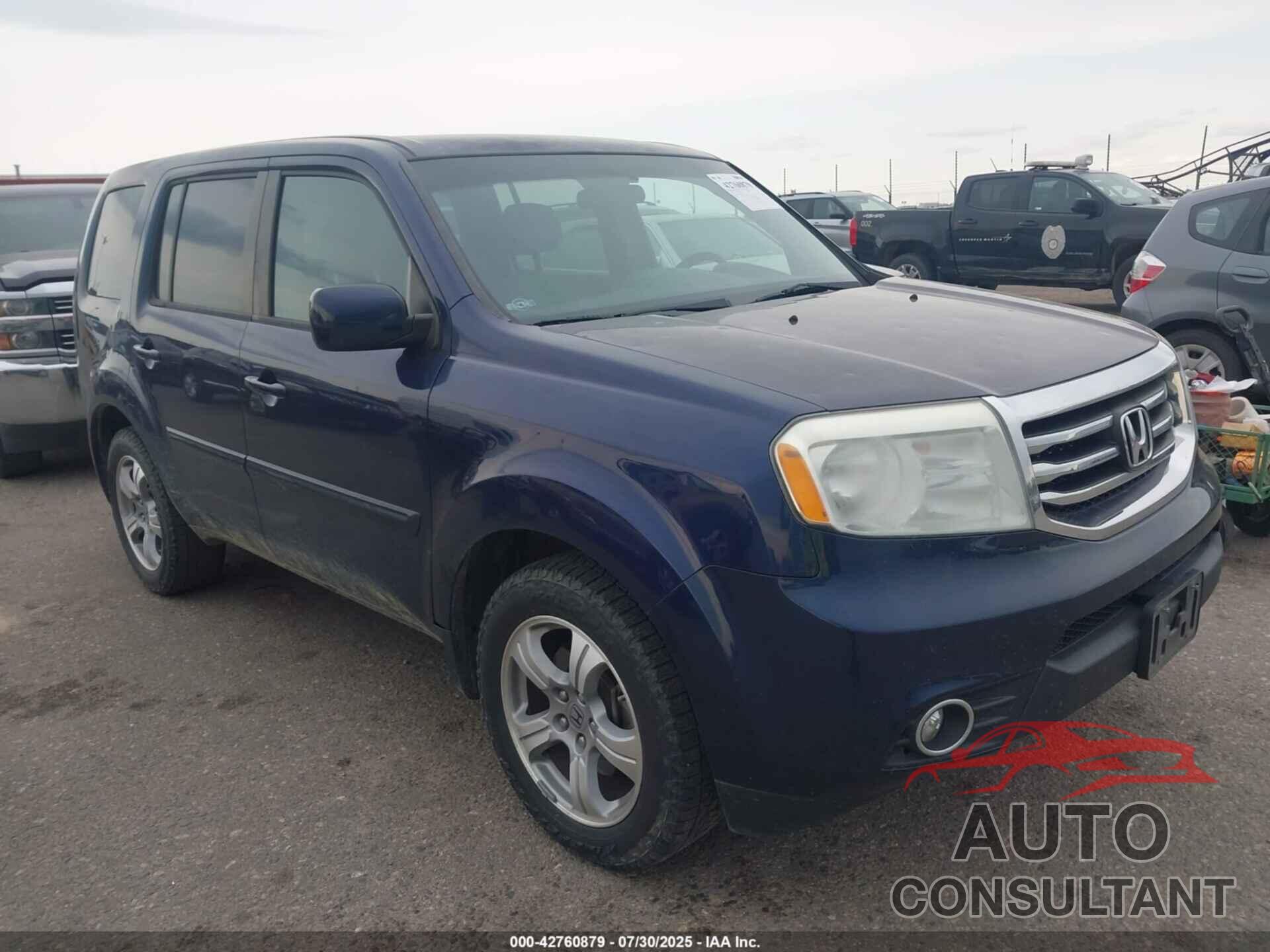 HONDA PILOT 2014 - 5FNYF4H40EB039678