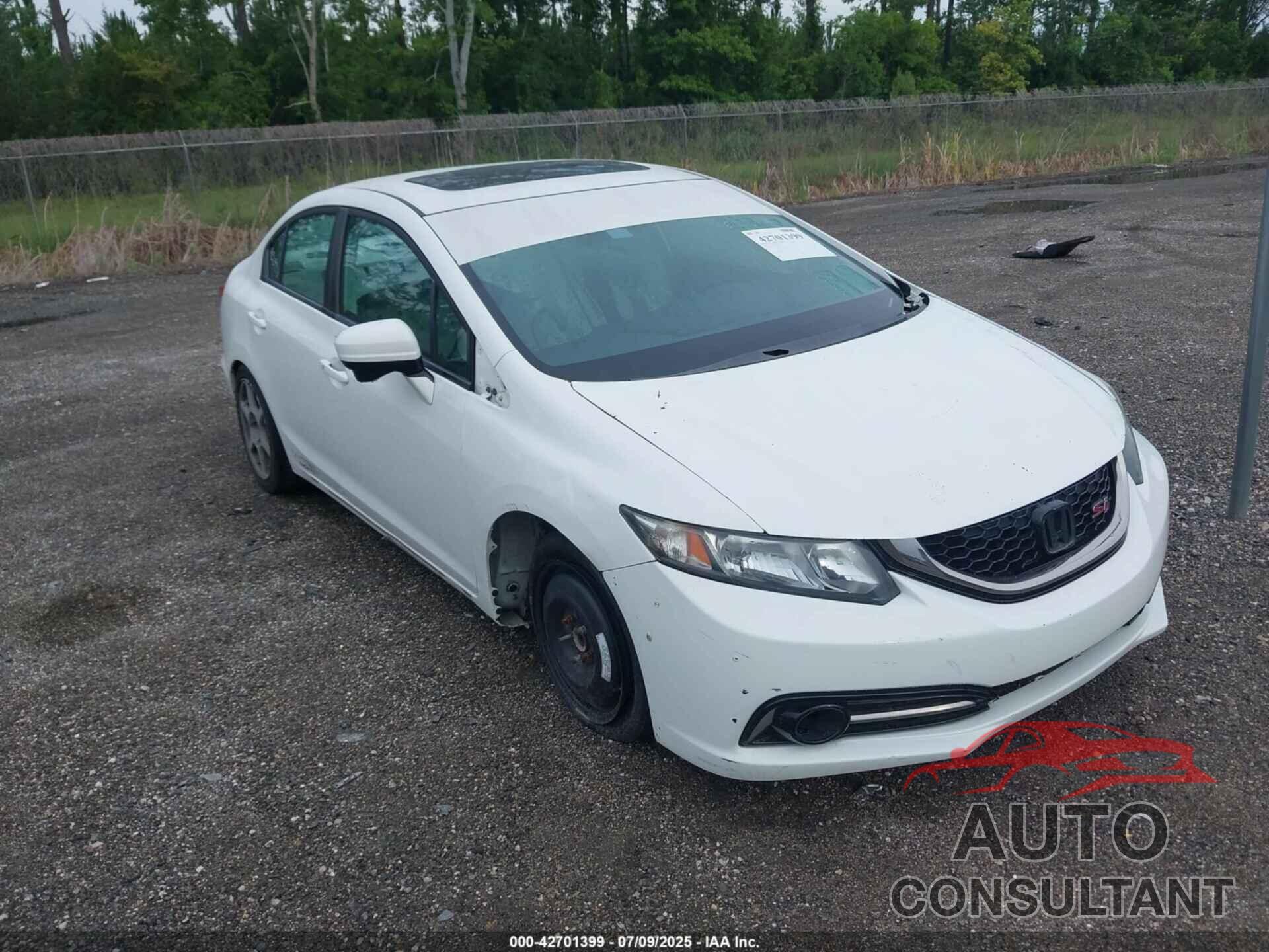 HONDA CIVIC 2015 - 2HGFB6E57FH707596