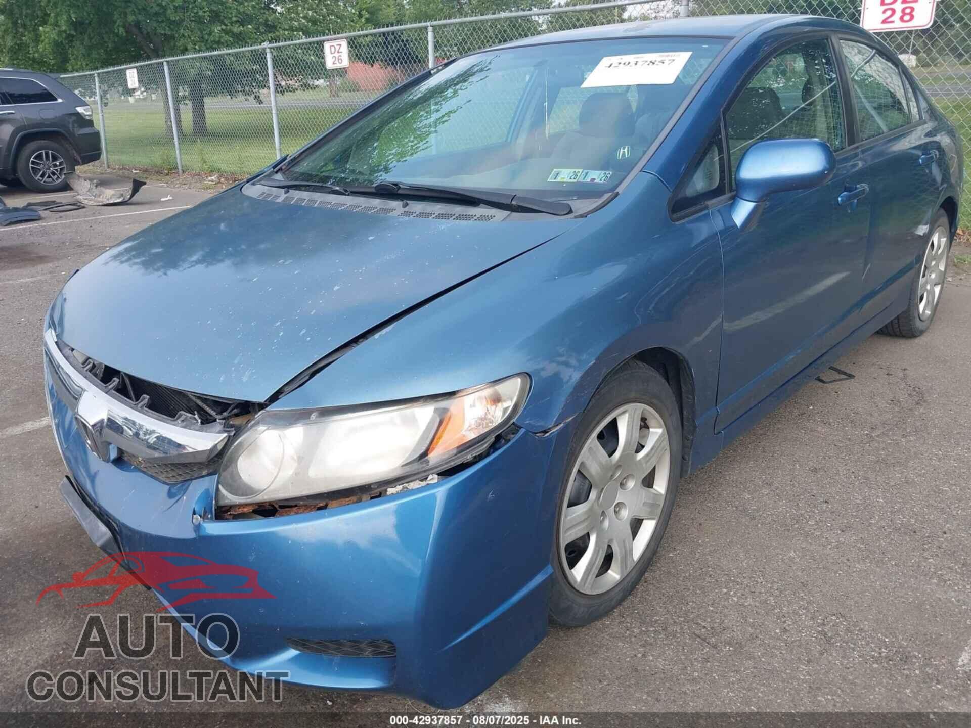 HONDA CIVIC 2010 - 2HGFA1F53AH580701