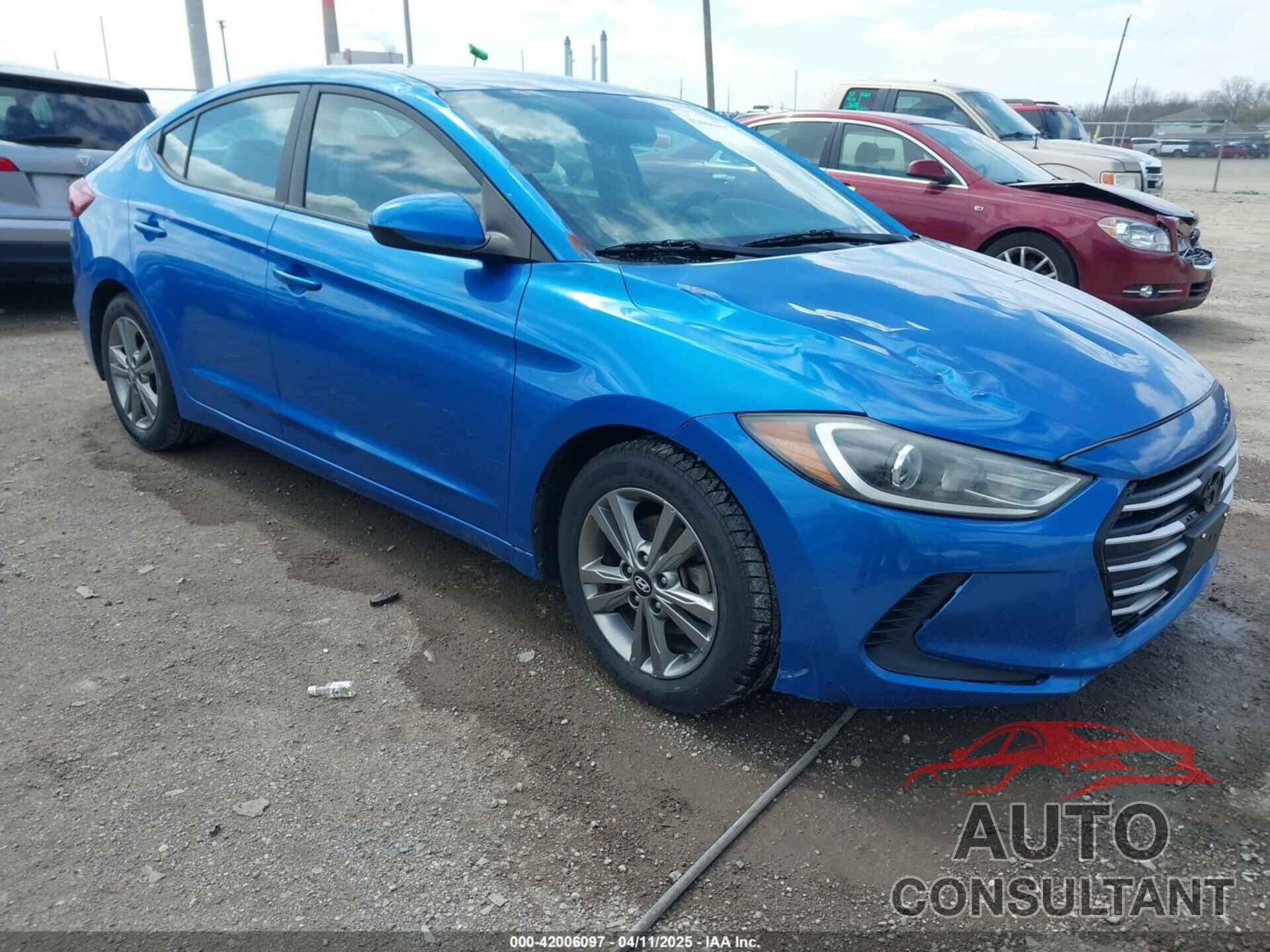 HYUNDAI ELANTRA 2017 - 5NPD84LF1HH129607