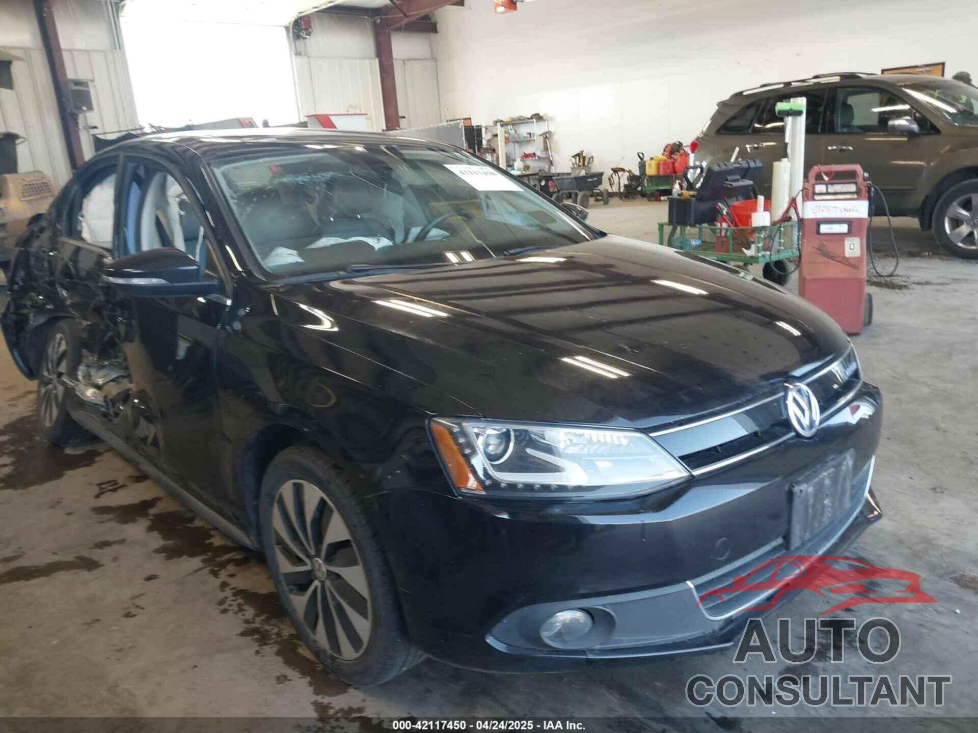 VOLKSWAGEN JETTA HYBRID 2014 - 3VW637AJ2EM212692