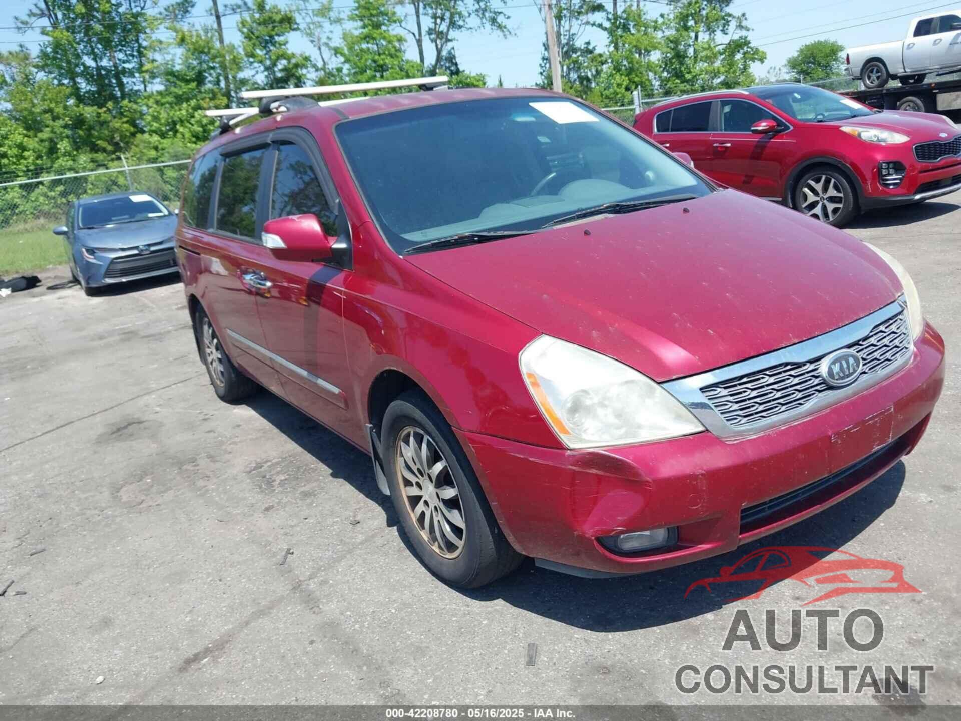 KIA SEDONA 2012 - KNDMH4C70C6417081