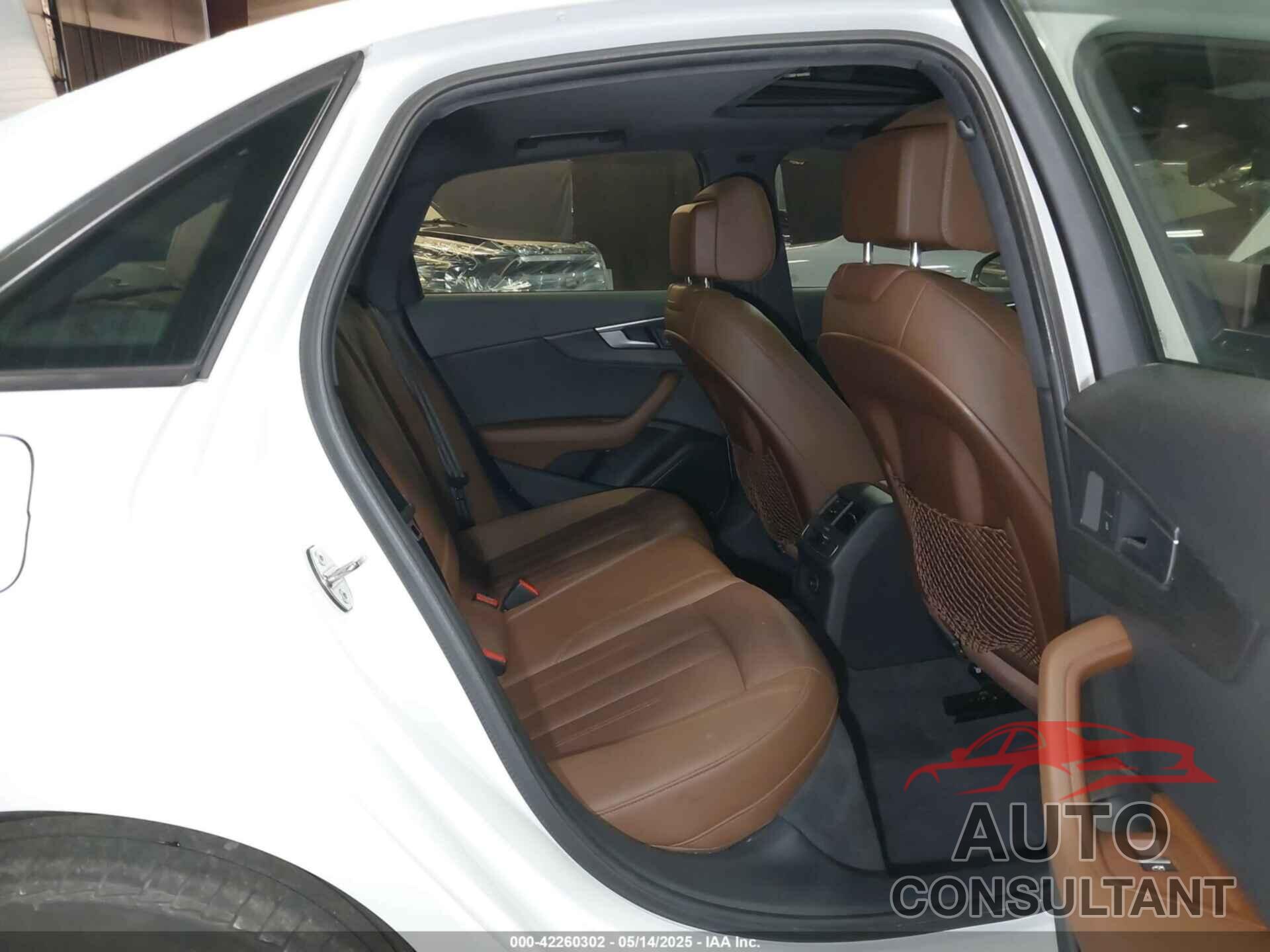 AUDI A4 2017 - WAUANAF4XHA077628