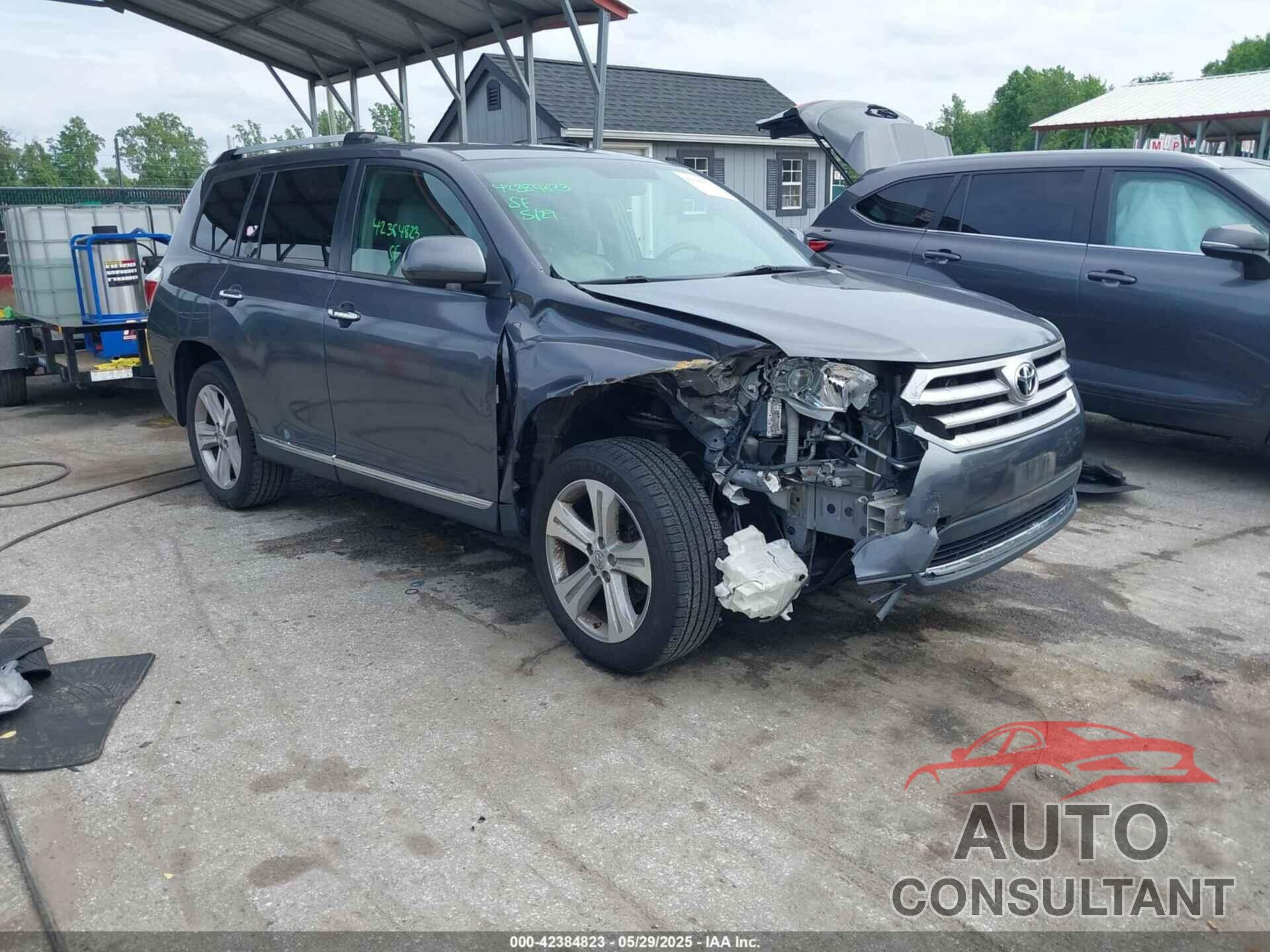 TOYOTA HIGHLANDER 2013 - 5TDDK3EH2DS273343