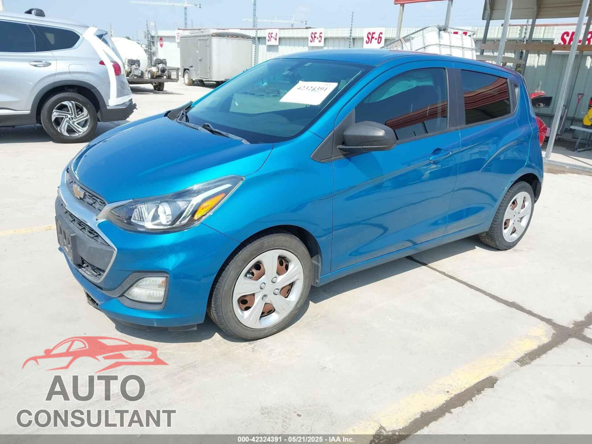 CHEVROLET SPARK 2021 - KL8CA6SA5MC716294