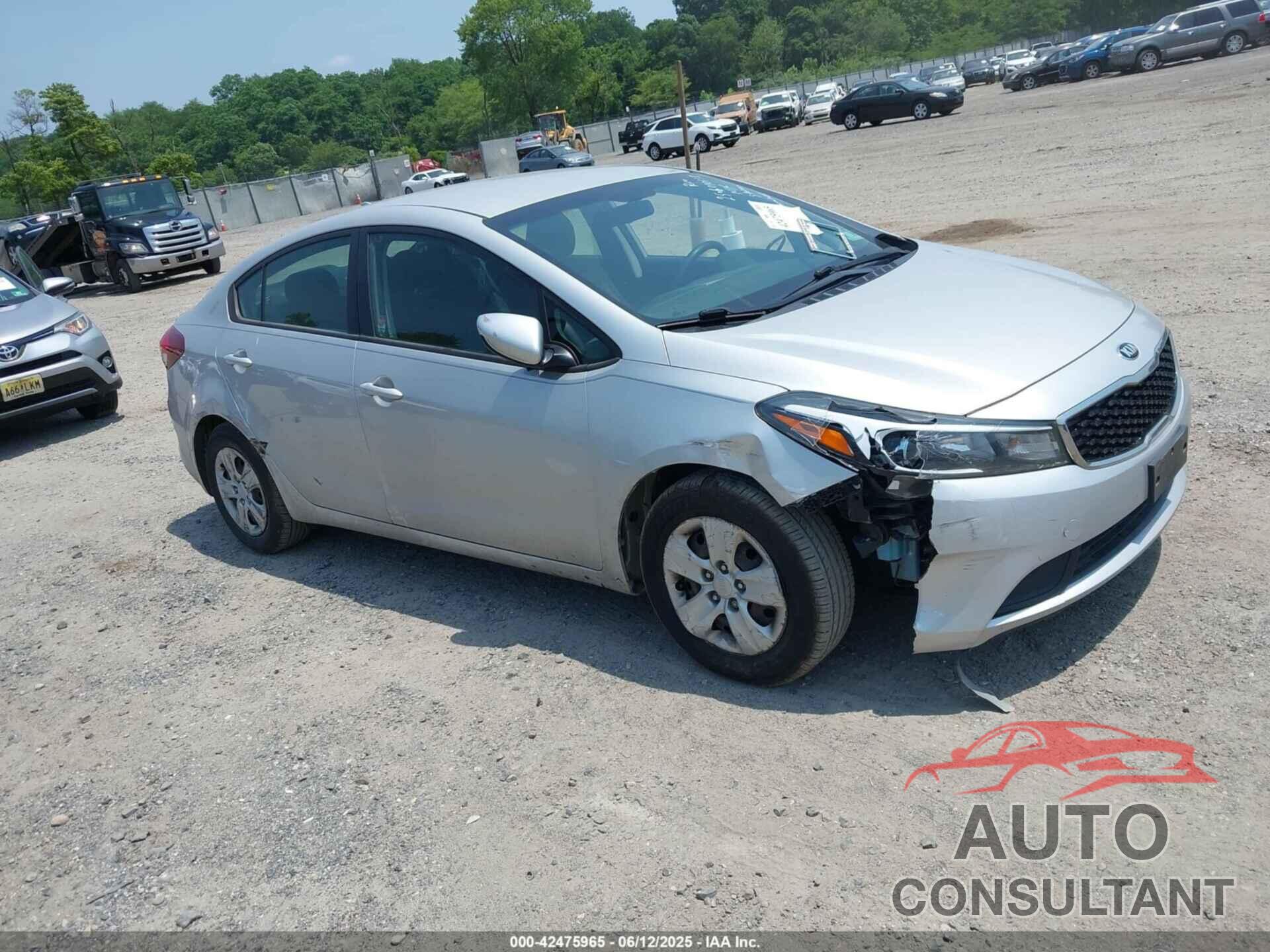 KIA FORTE 2017 - 3KPFK4A79HE152210