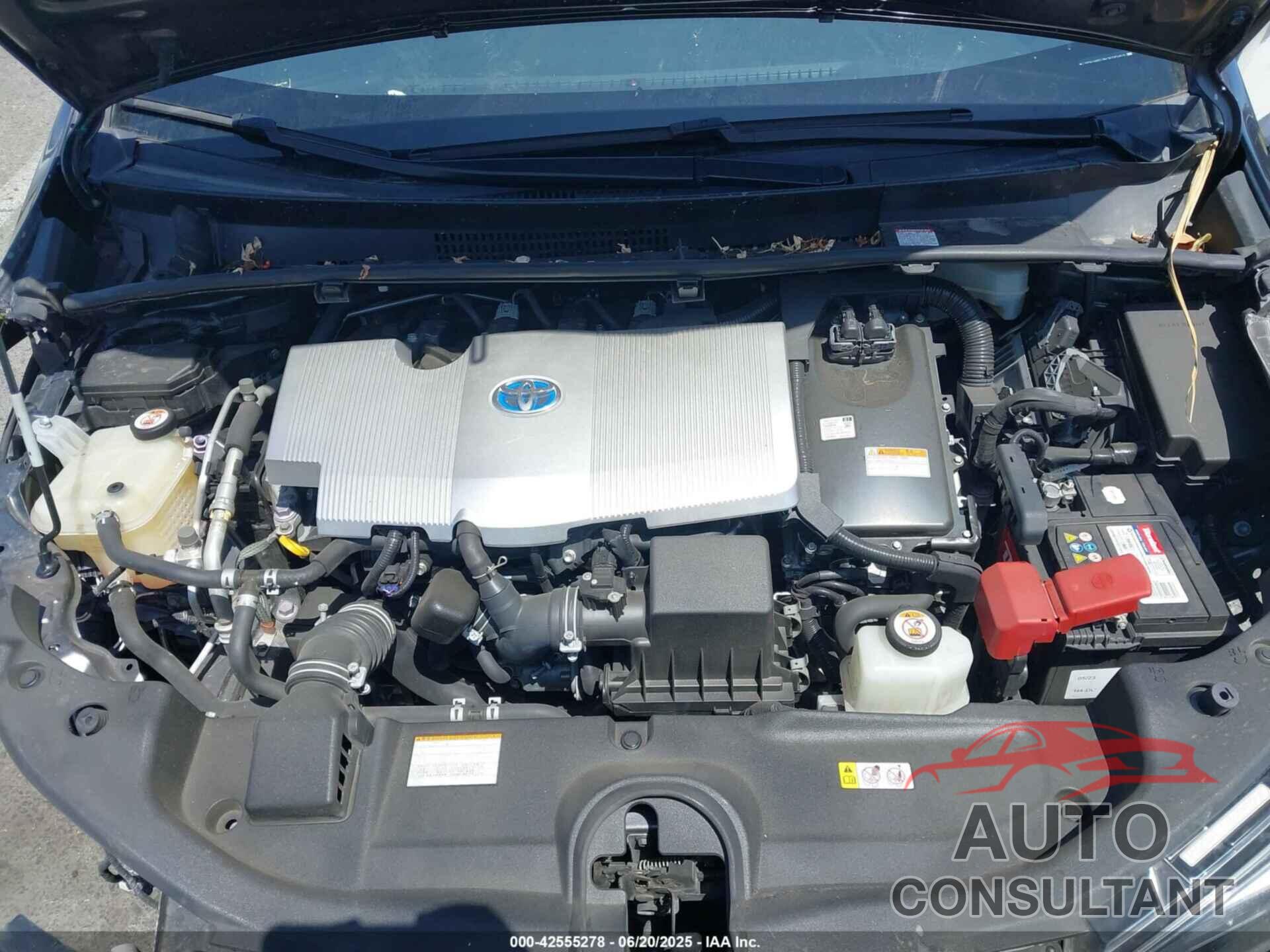 TOYOTA PRIUS 2019 - JTDKARFU3K3070453