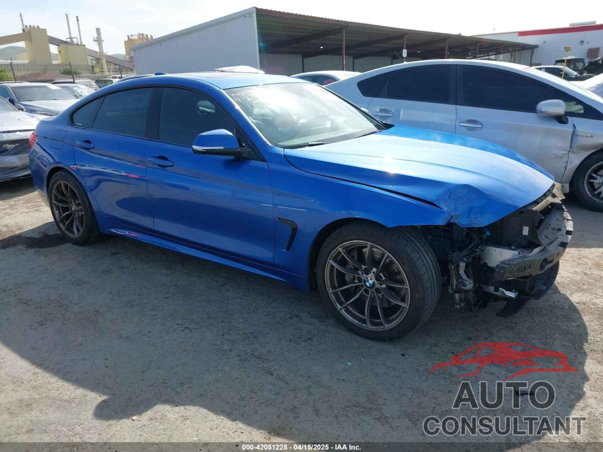 BMW 435I GRAN COUPE 2016 - WBA4B1C59GG242308