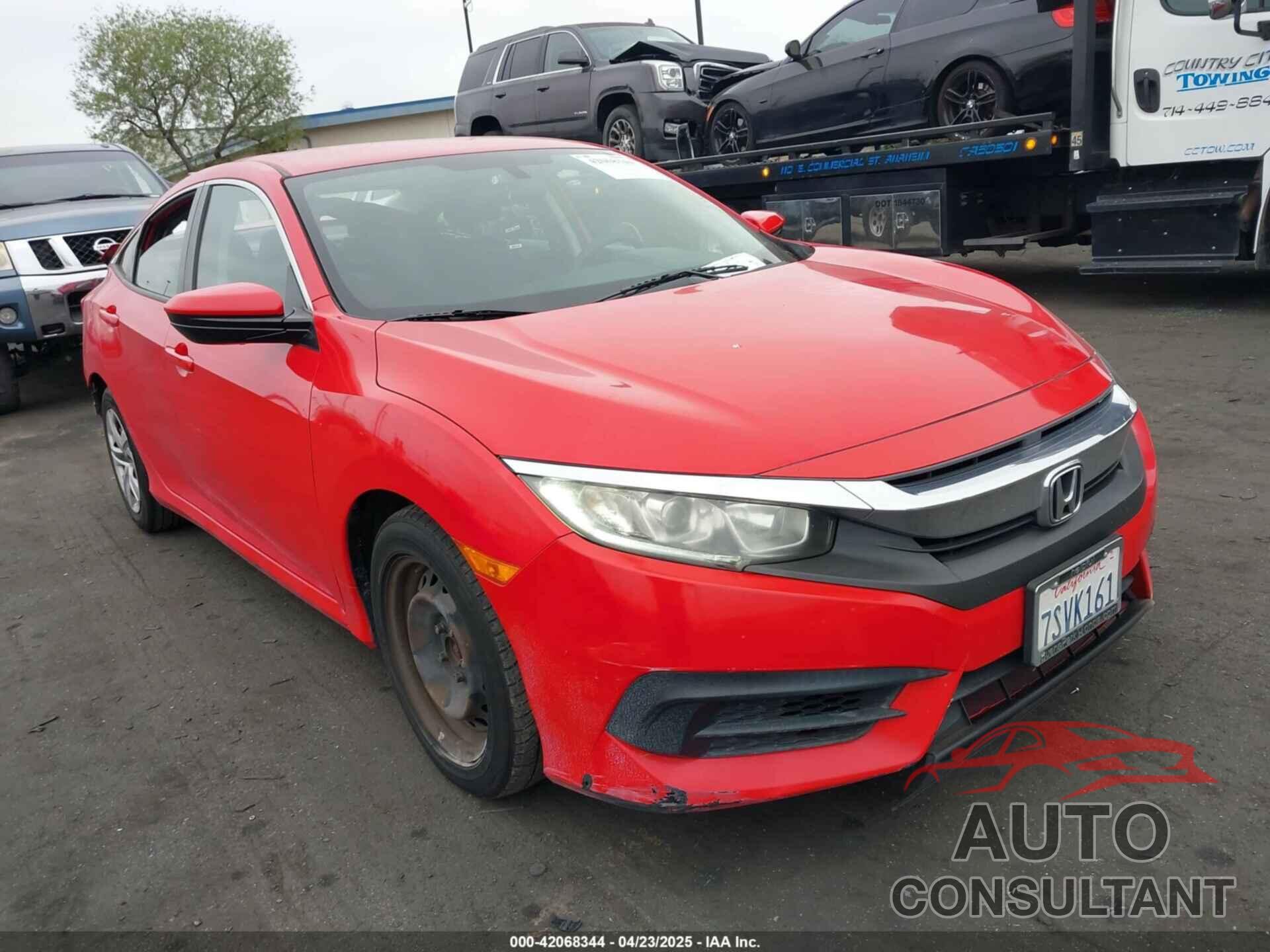 HONDA CIVIC 2016 - 2HGFC2F58GH541790