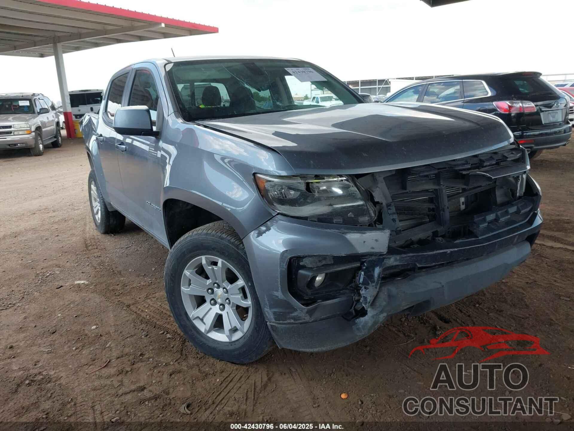 CHEVROLET COLORADO 2021 - 1GCGTCEN1M1107053